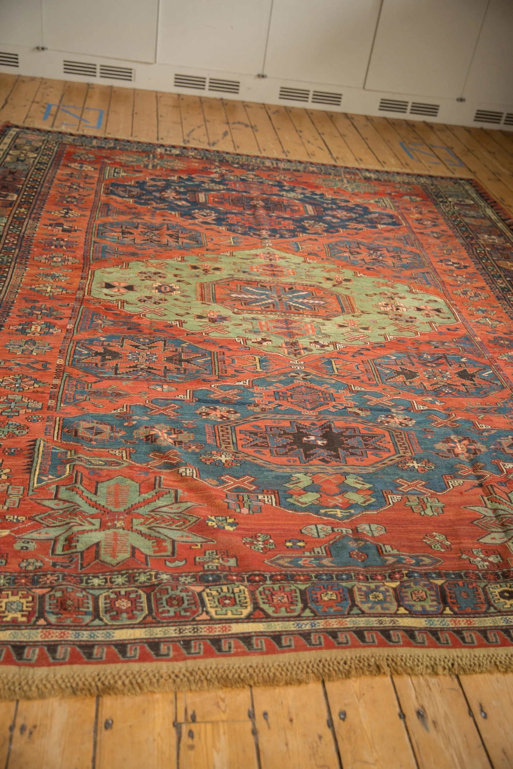 8.5x10.5 Antique Soumac Design Carpet - Image 7