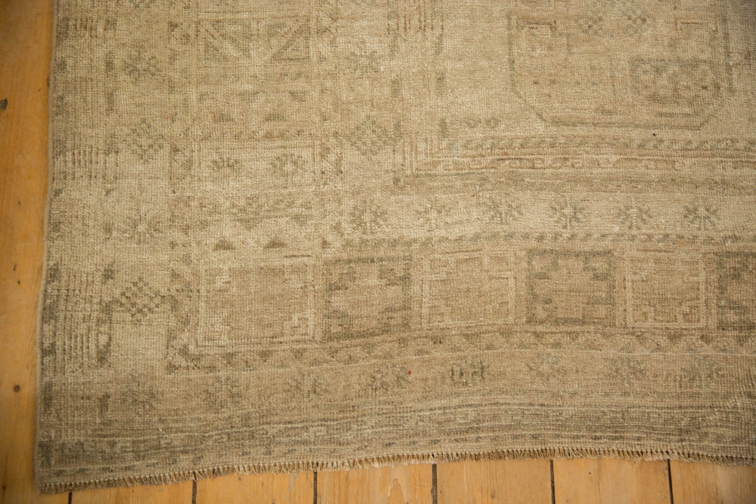 8.5x10.5 Vintage Distressed Ersari Carpet - Image 3