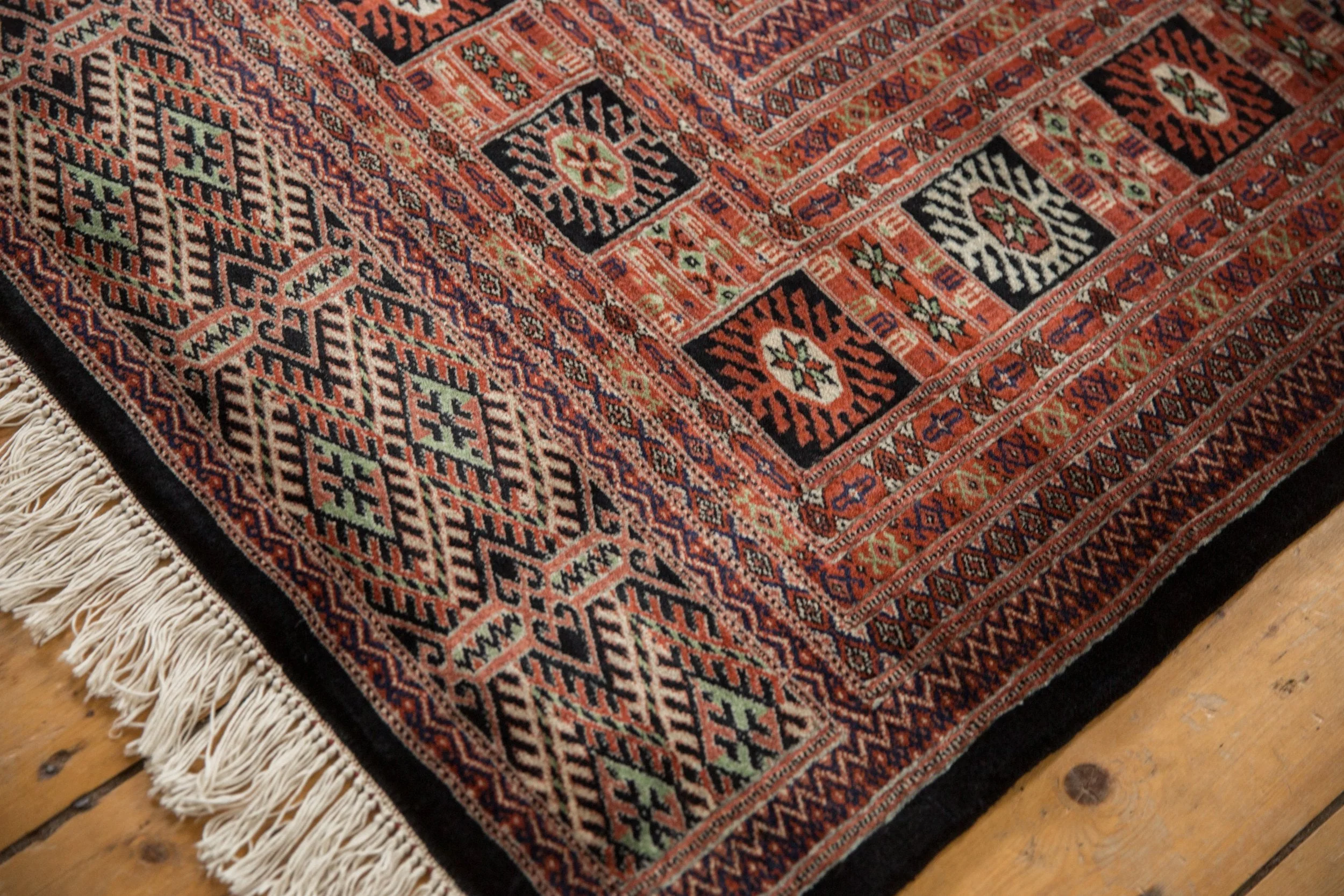 8.5x10.5 Vintage Fine Bokhara Carpet - Image 10