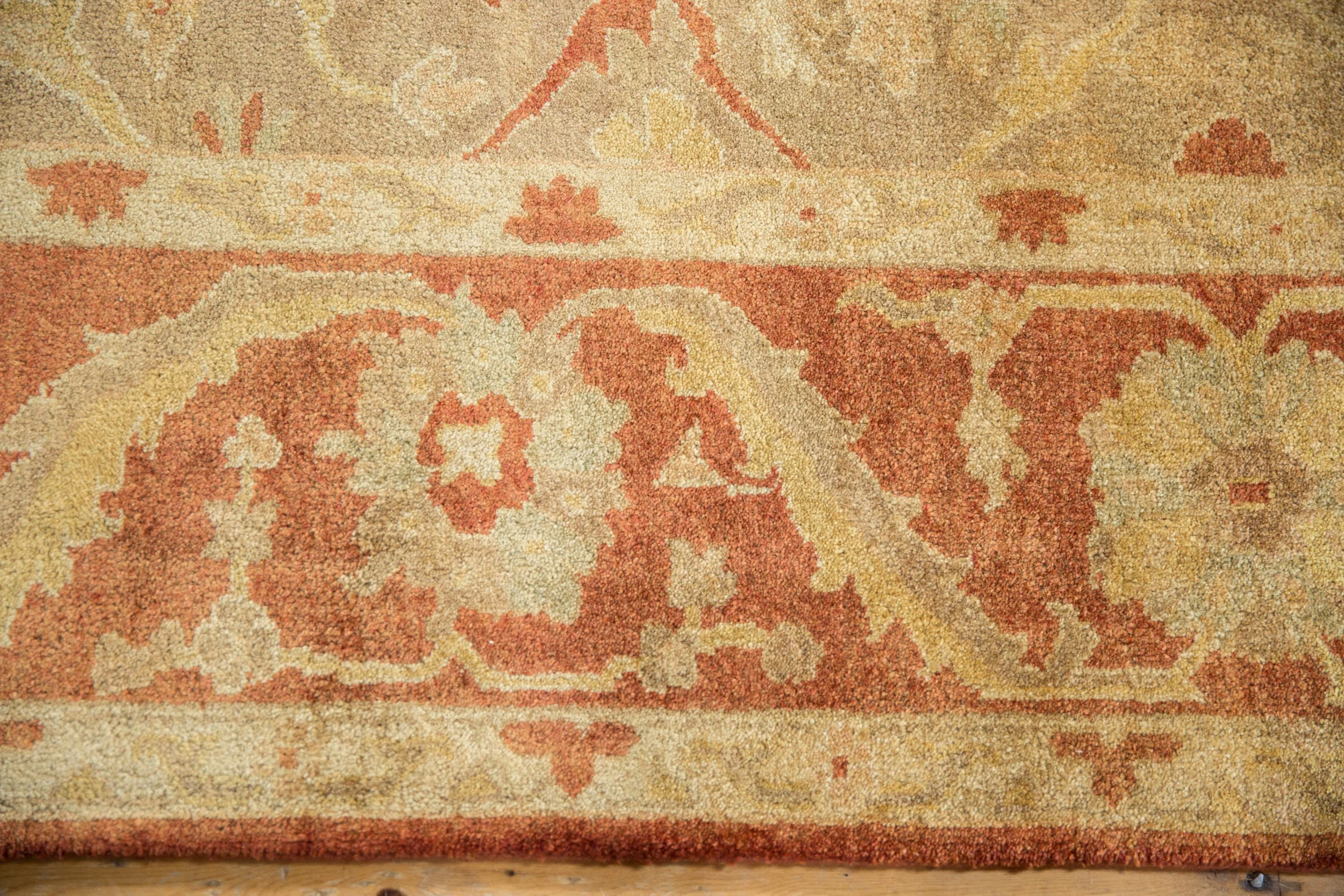 8.5x11.5 New Gold Wash Indian Oushak Design Carpet - Image 13
