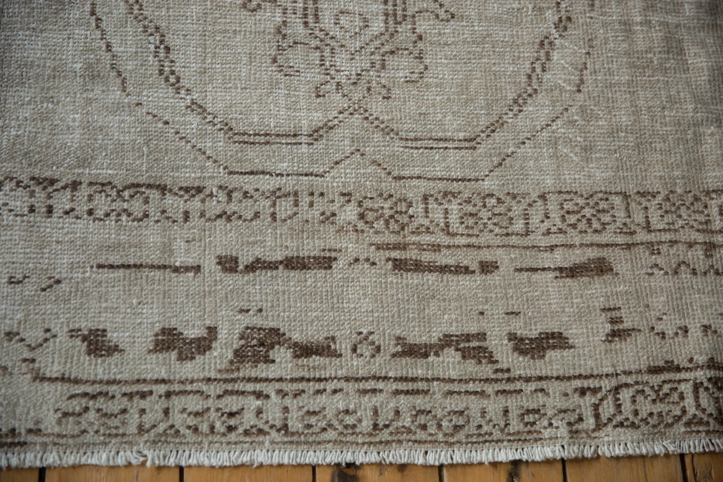 8.5x11.5 Vintage Distressed Oushak Carpet - Image 10