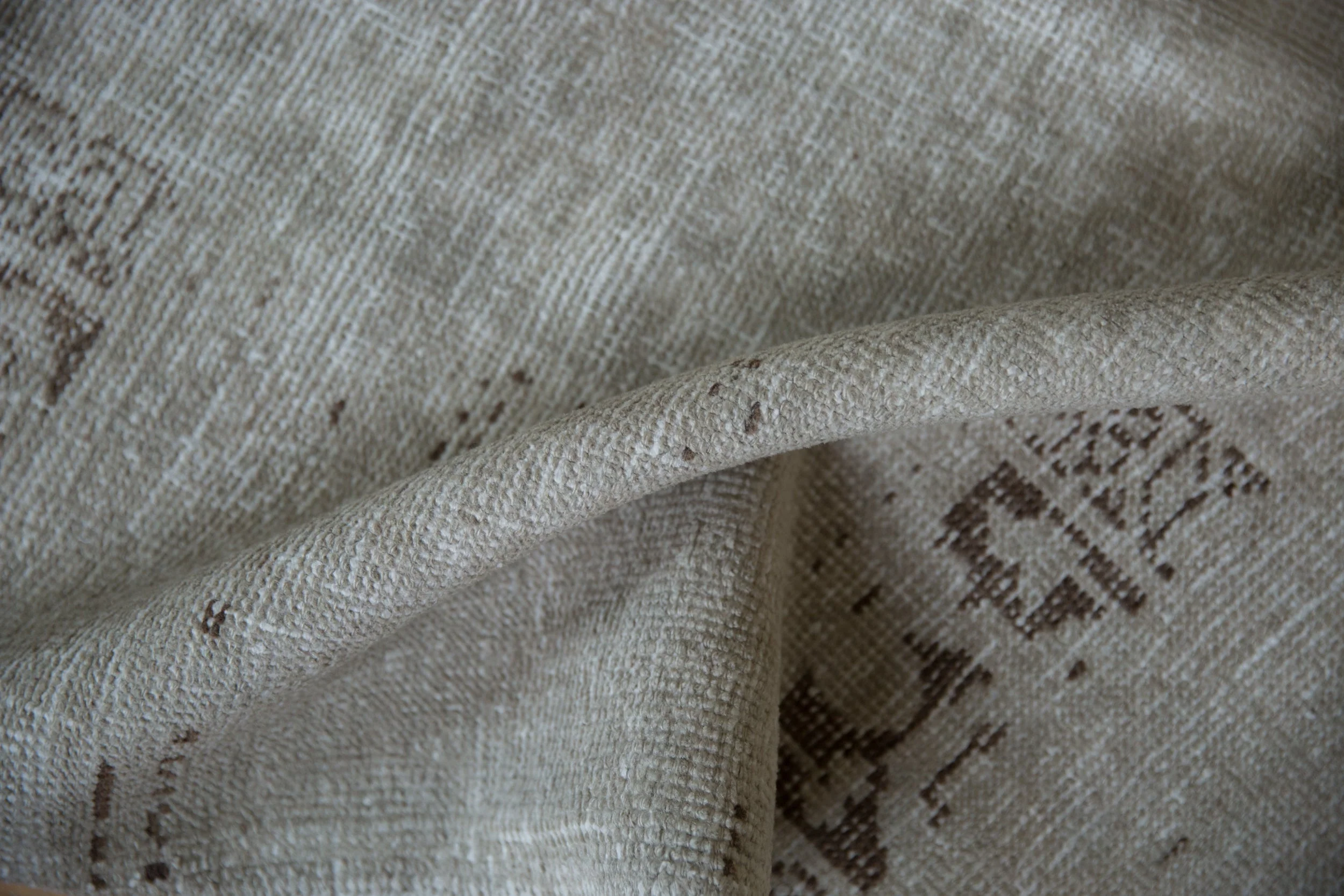 8.5x11.5 Vintage Distressed Oushak Carpet - Image 12