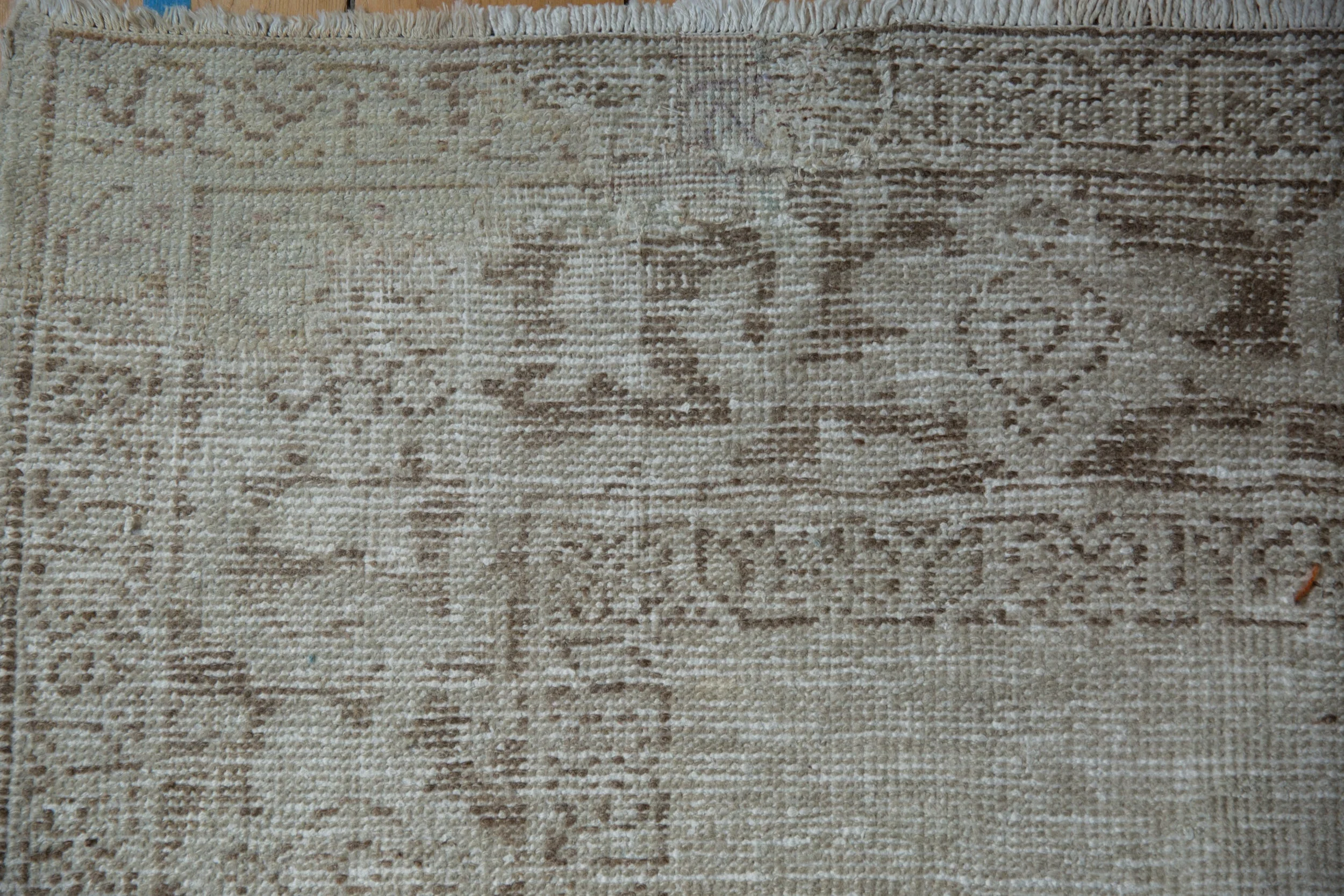 8.5x11.5 Vintage Distressed Oushak Carpet - Image 14