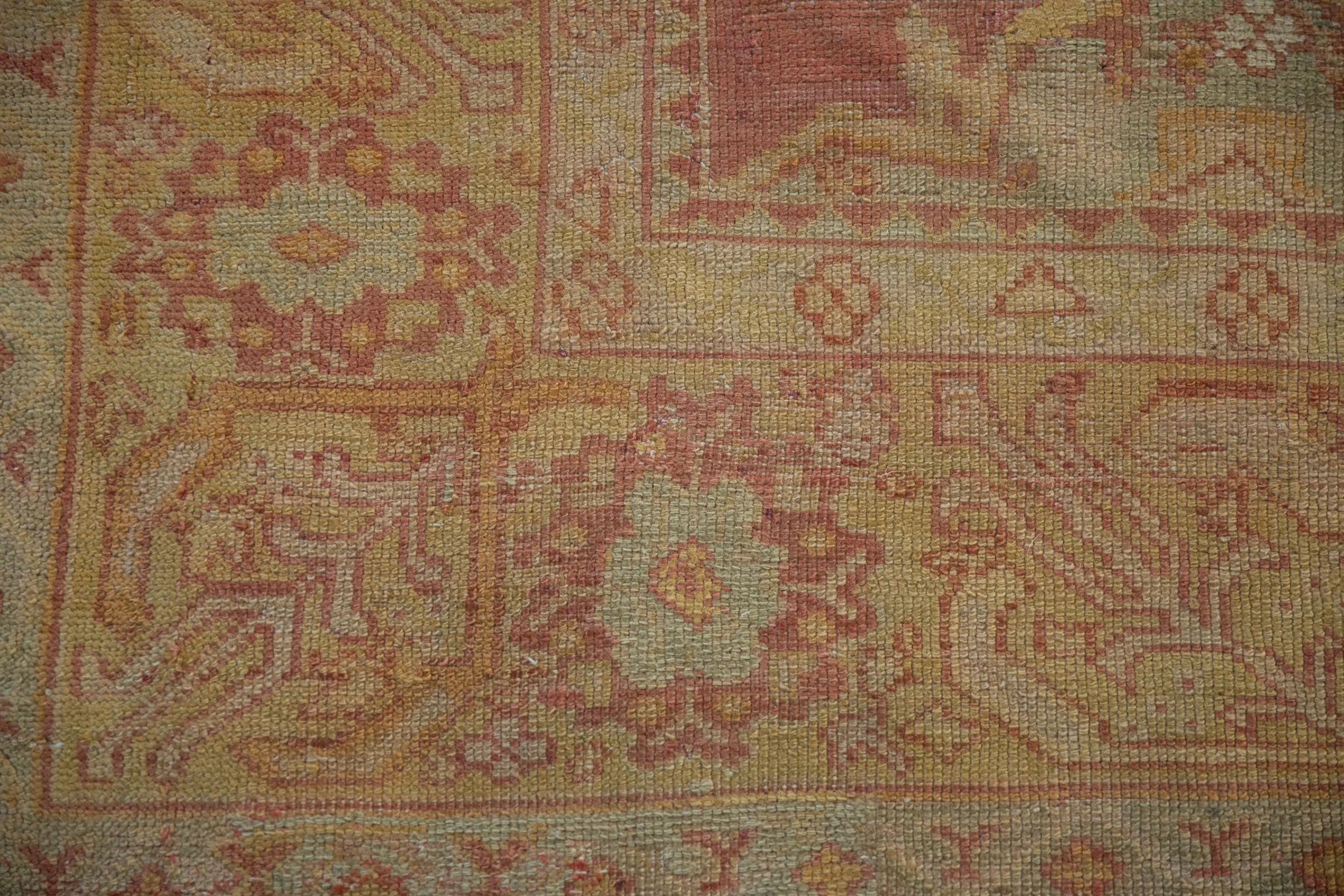 8.5x11.5 Vintage Distressed Oushak Carpet - Image 10