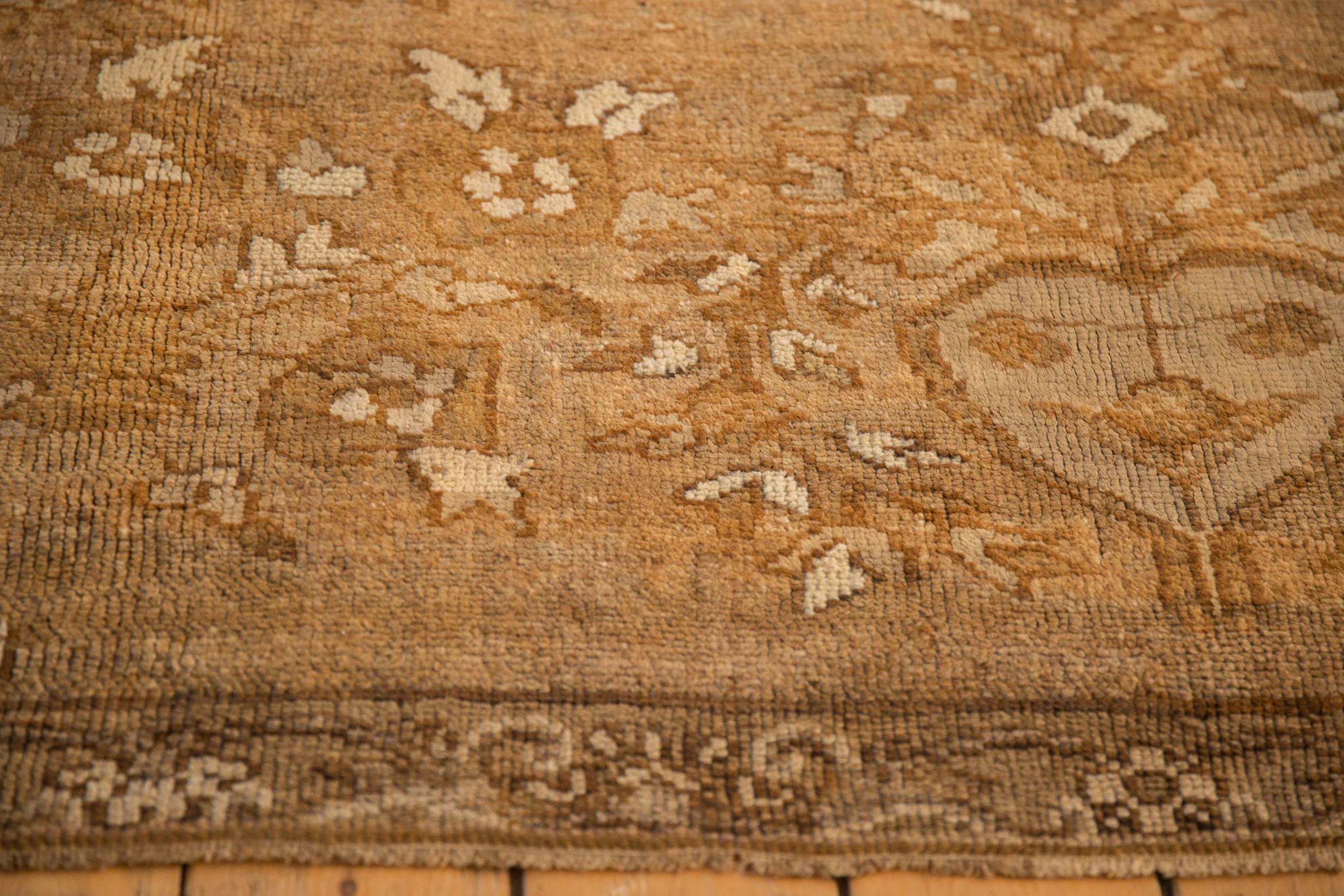 8.5x11 Vintage Distressed Kars Carpet - Image 10