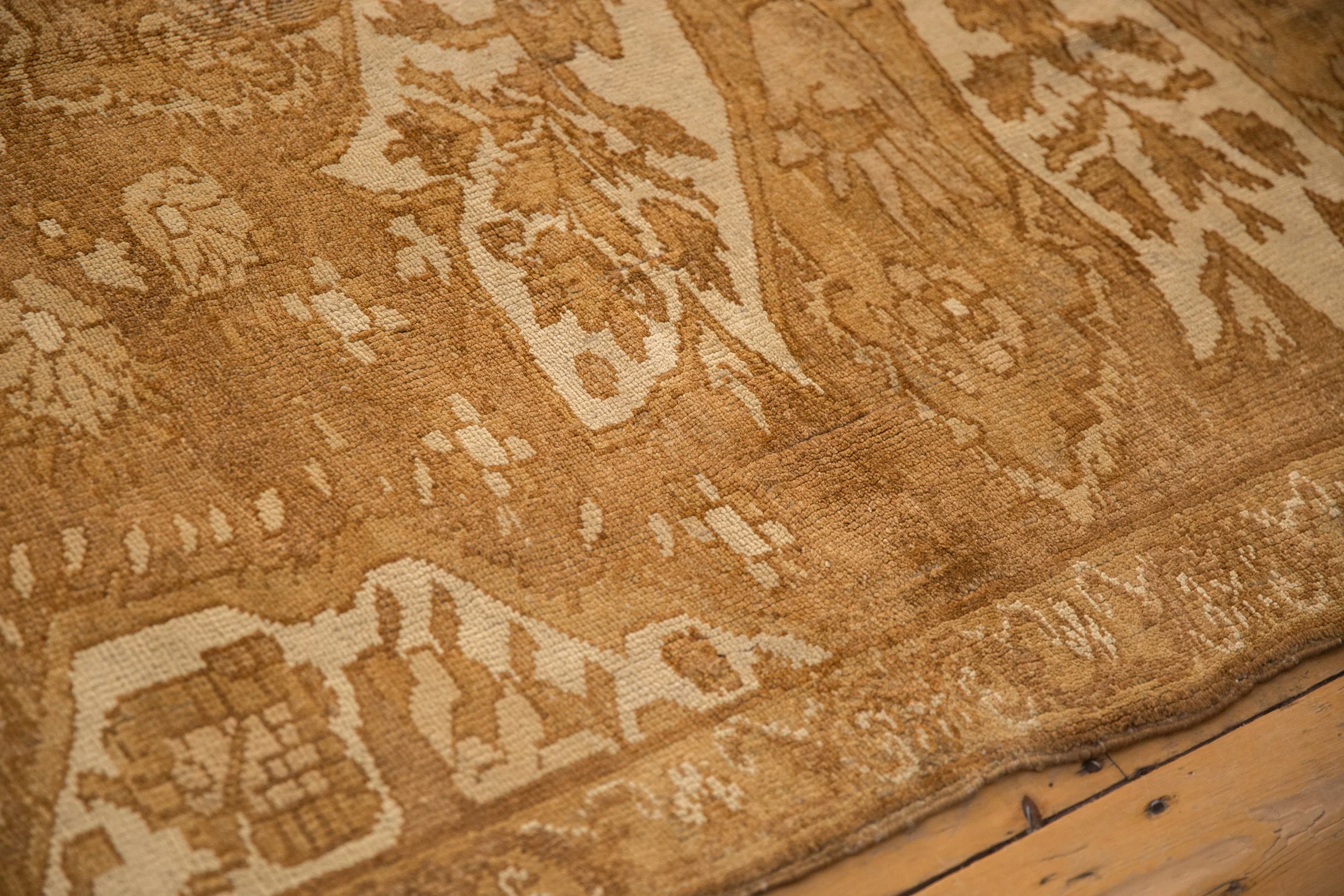 8.5x11 Vintage Distressed Kars Carpet - Image 7