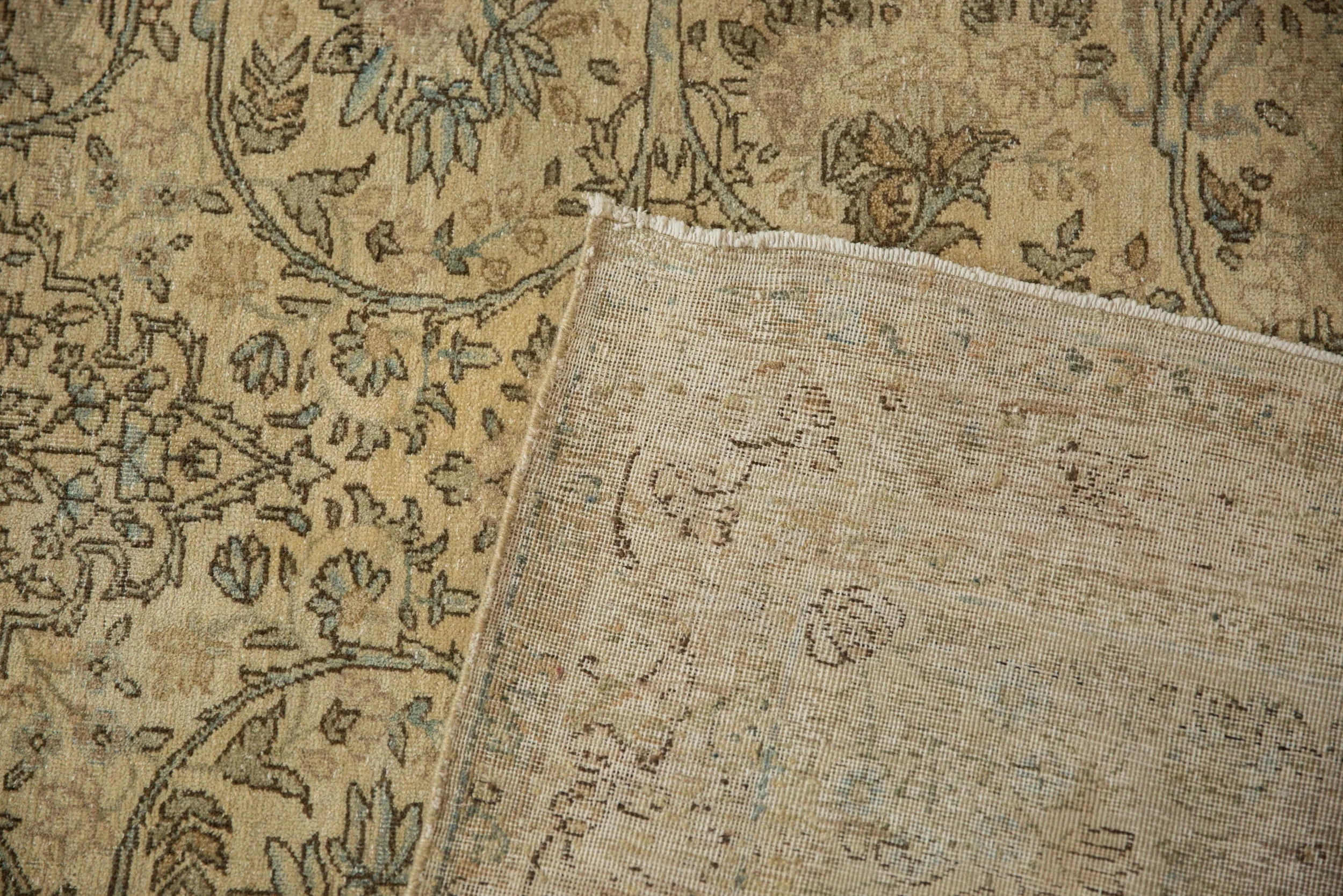 8.5x12.5 Vintage Distressed Kerman Carpet - Image 10