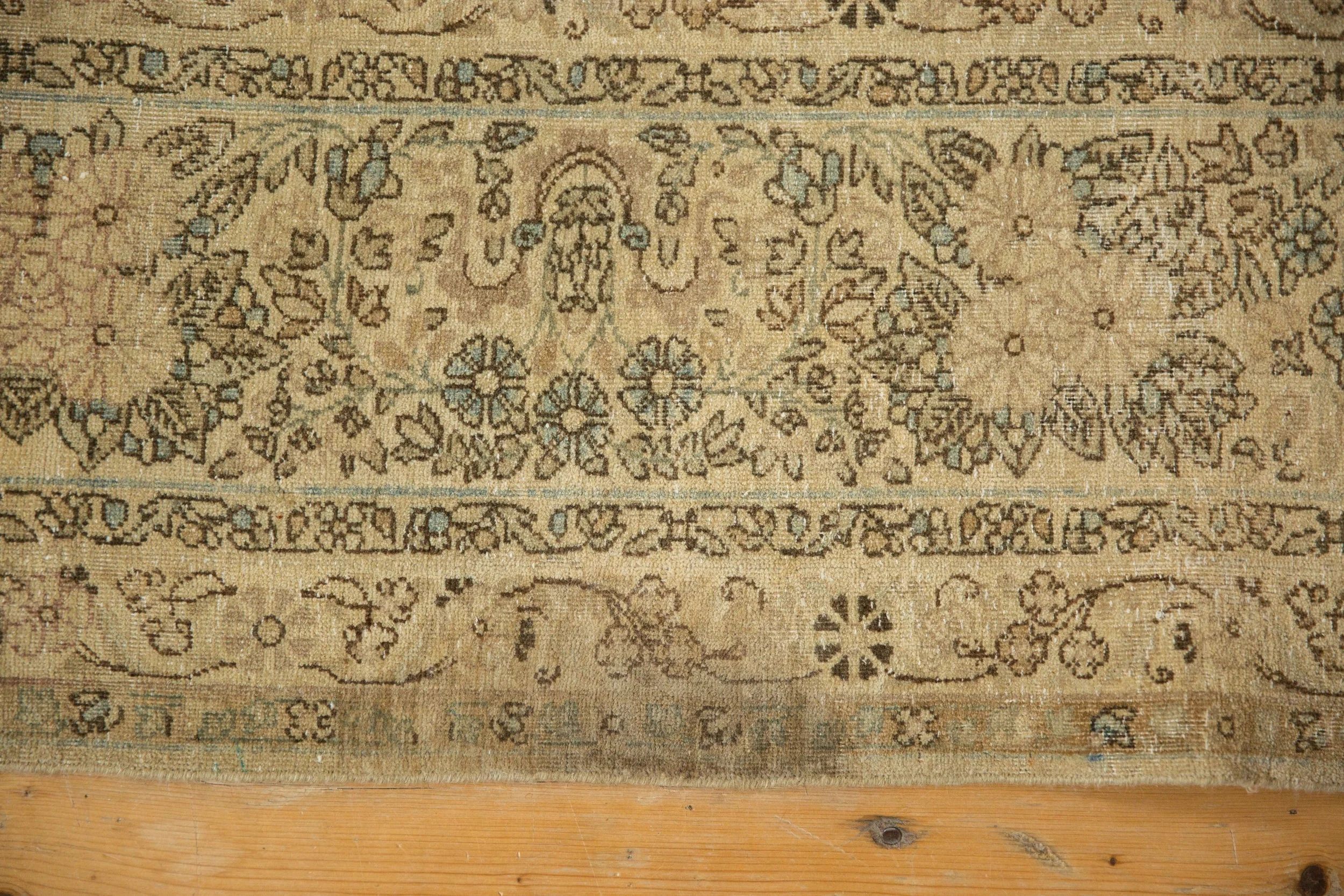 8.5x12.5 Vintage Distressed Kerman Carpet - Image 8