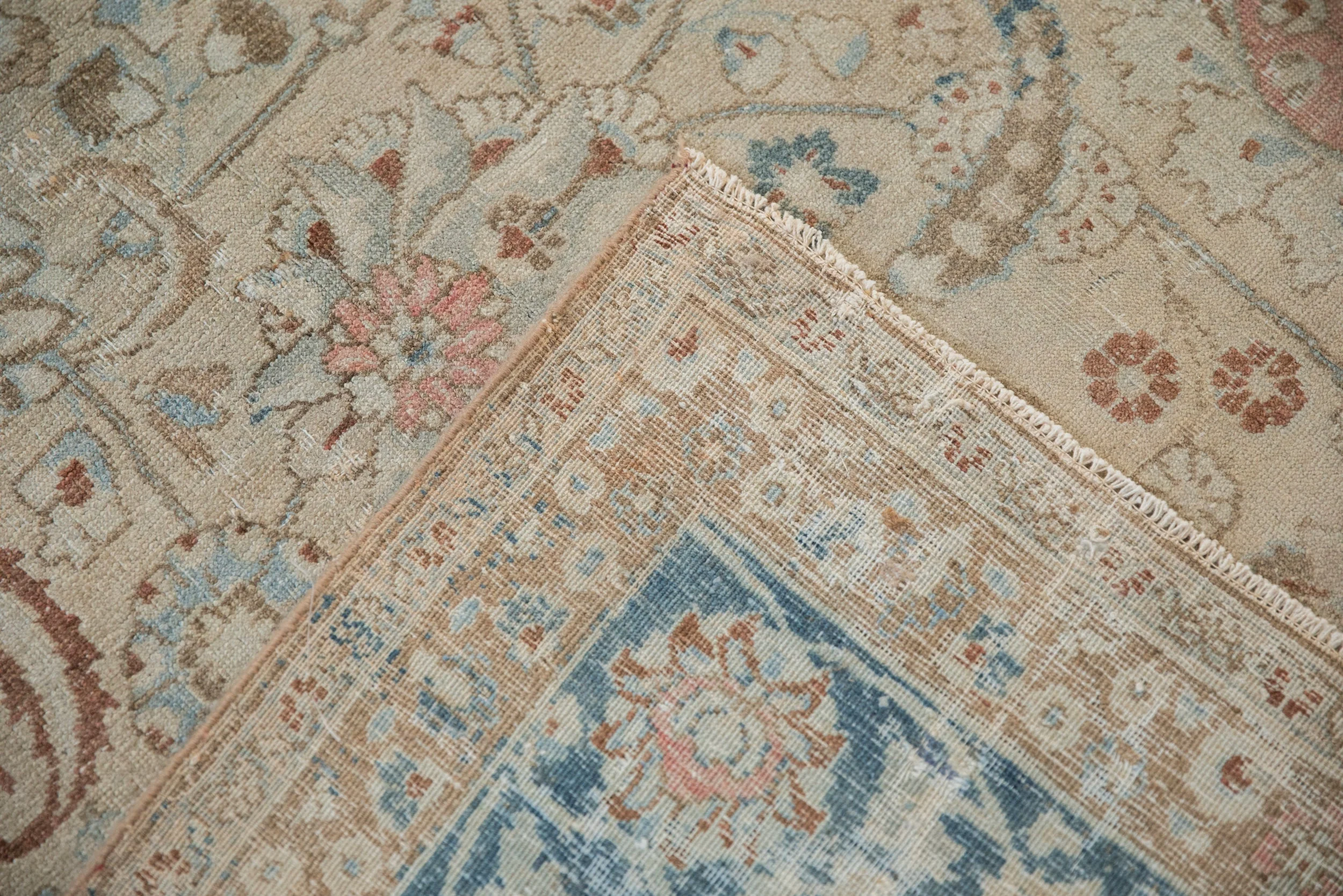 8.5x12 Vintage Distressed Meshed Carpet - Image 12