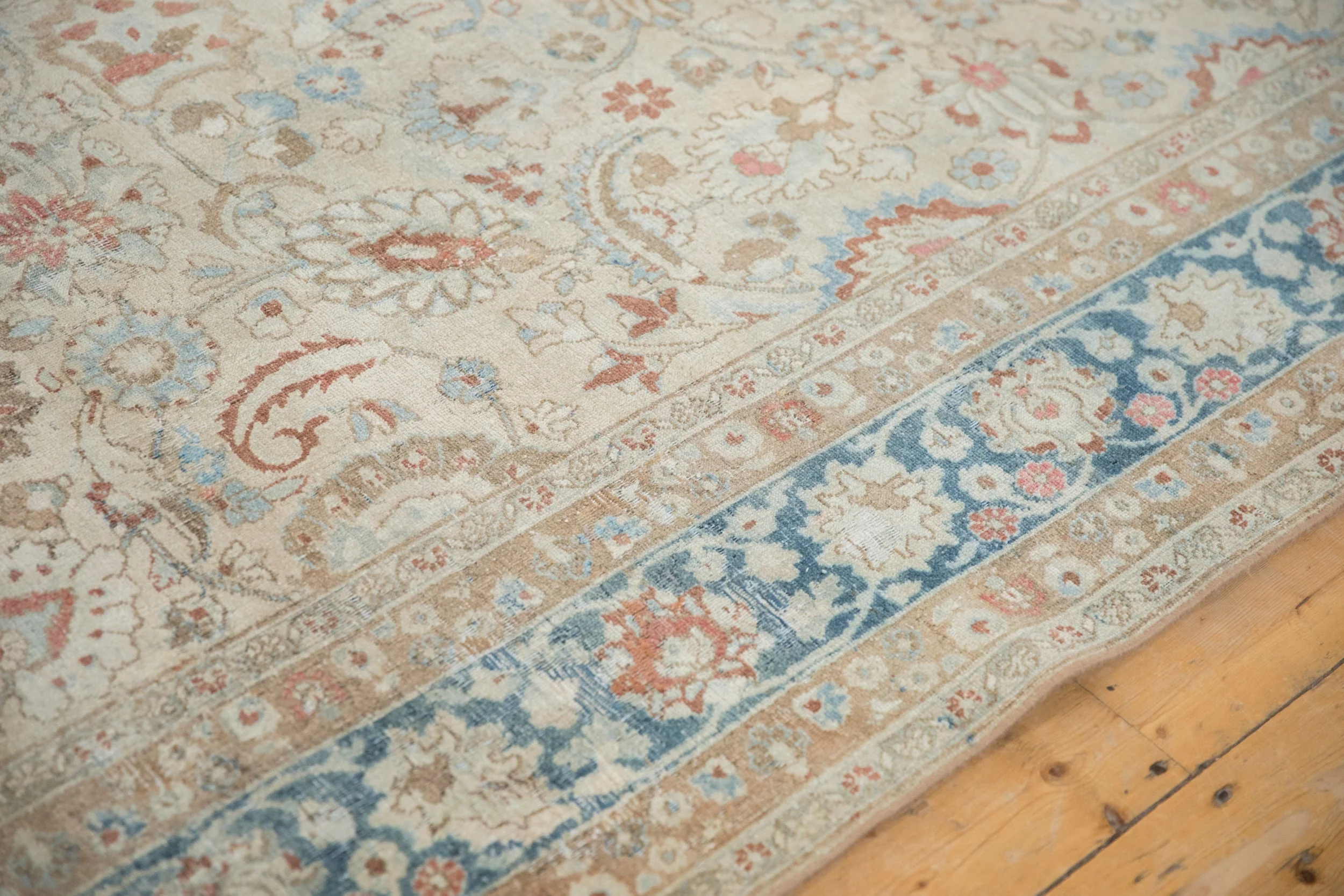 8.5x12 Vintage Distressed Meshed Carpet - Image 8