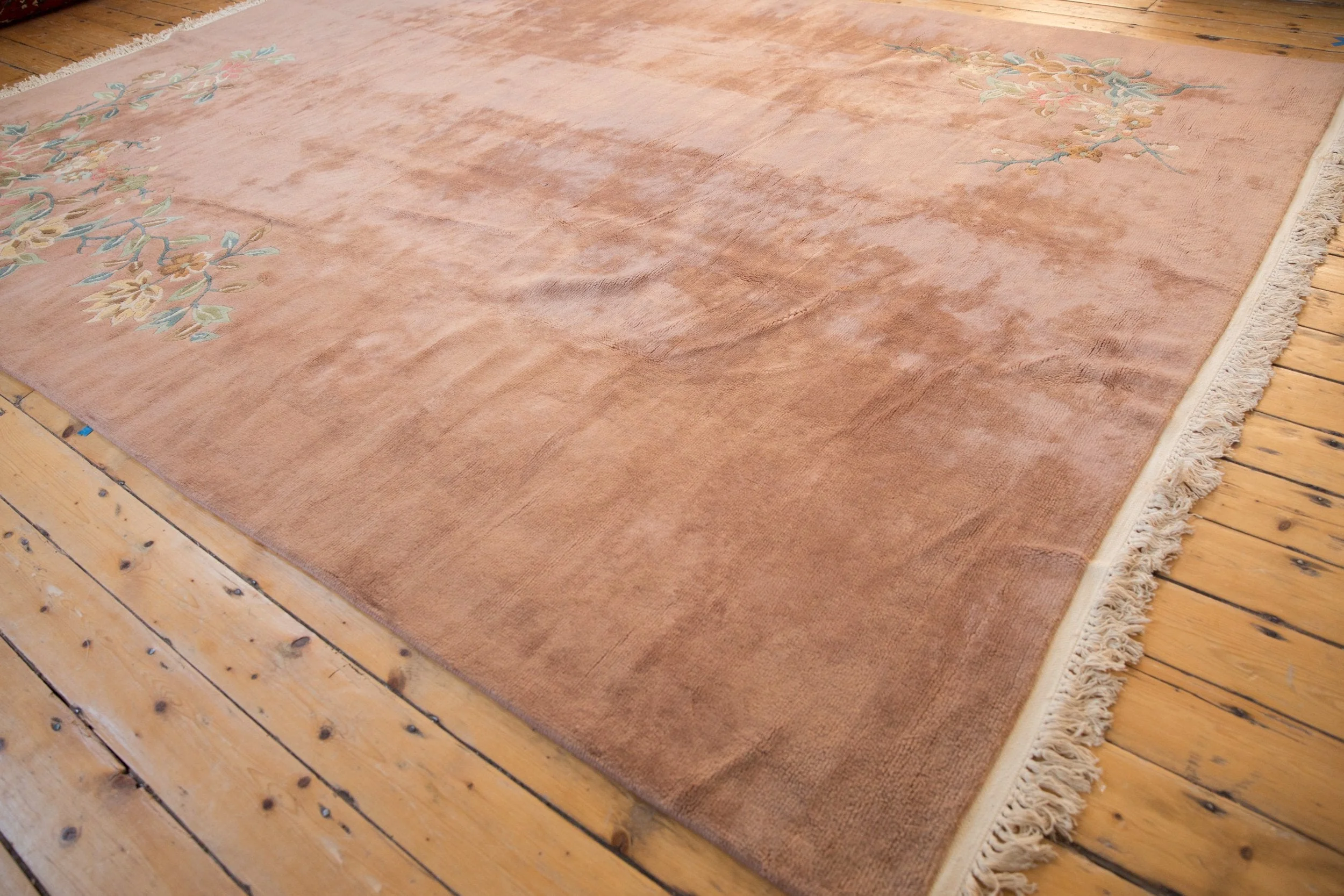 8.5x12 Vintage Japanese Art Deco Design Carpet - Image 3