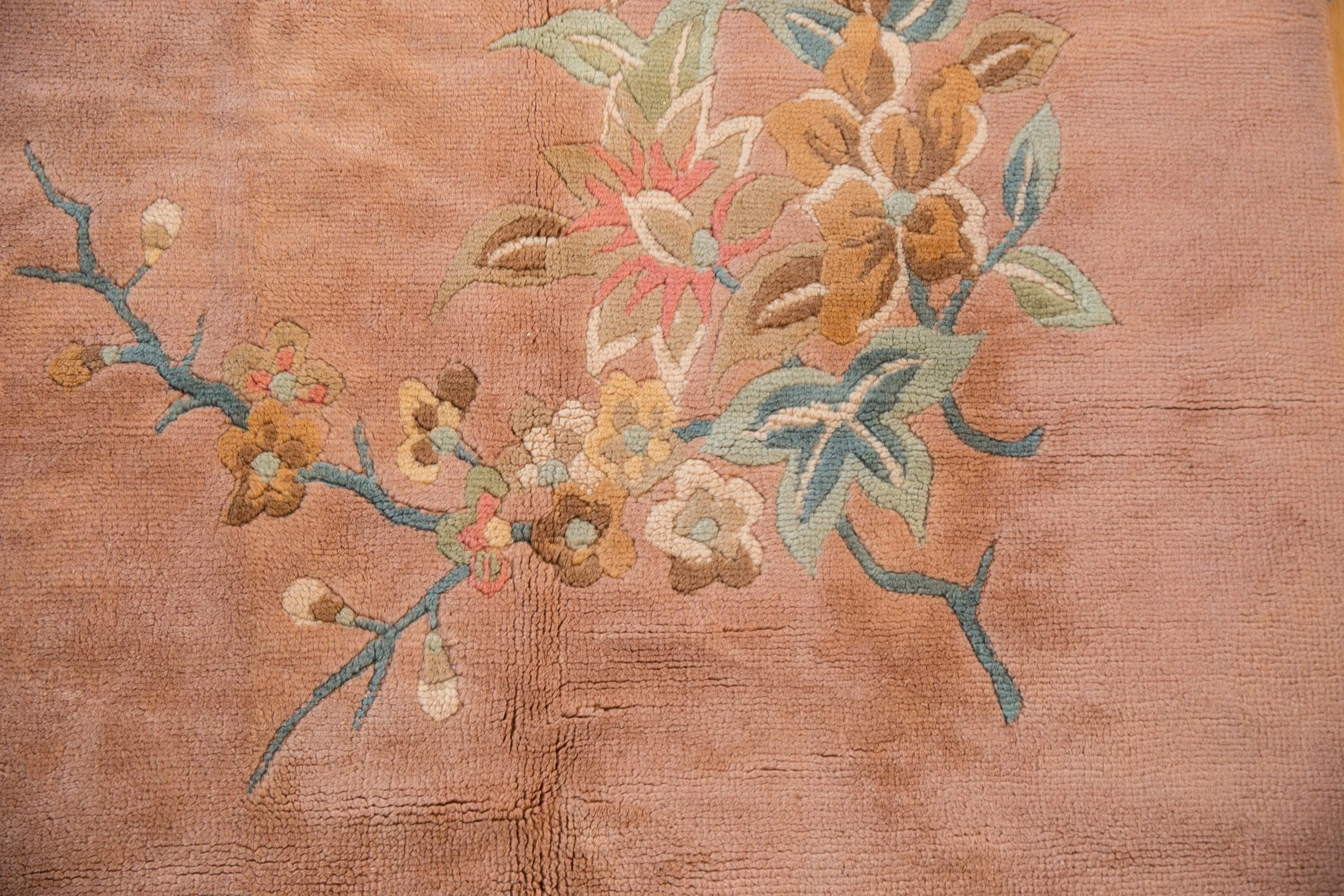 8.5x12 Vintage Japanese Art Deco Design Carpet - Image 6