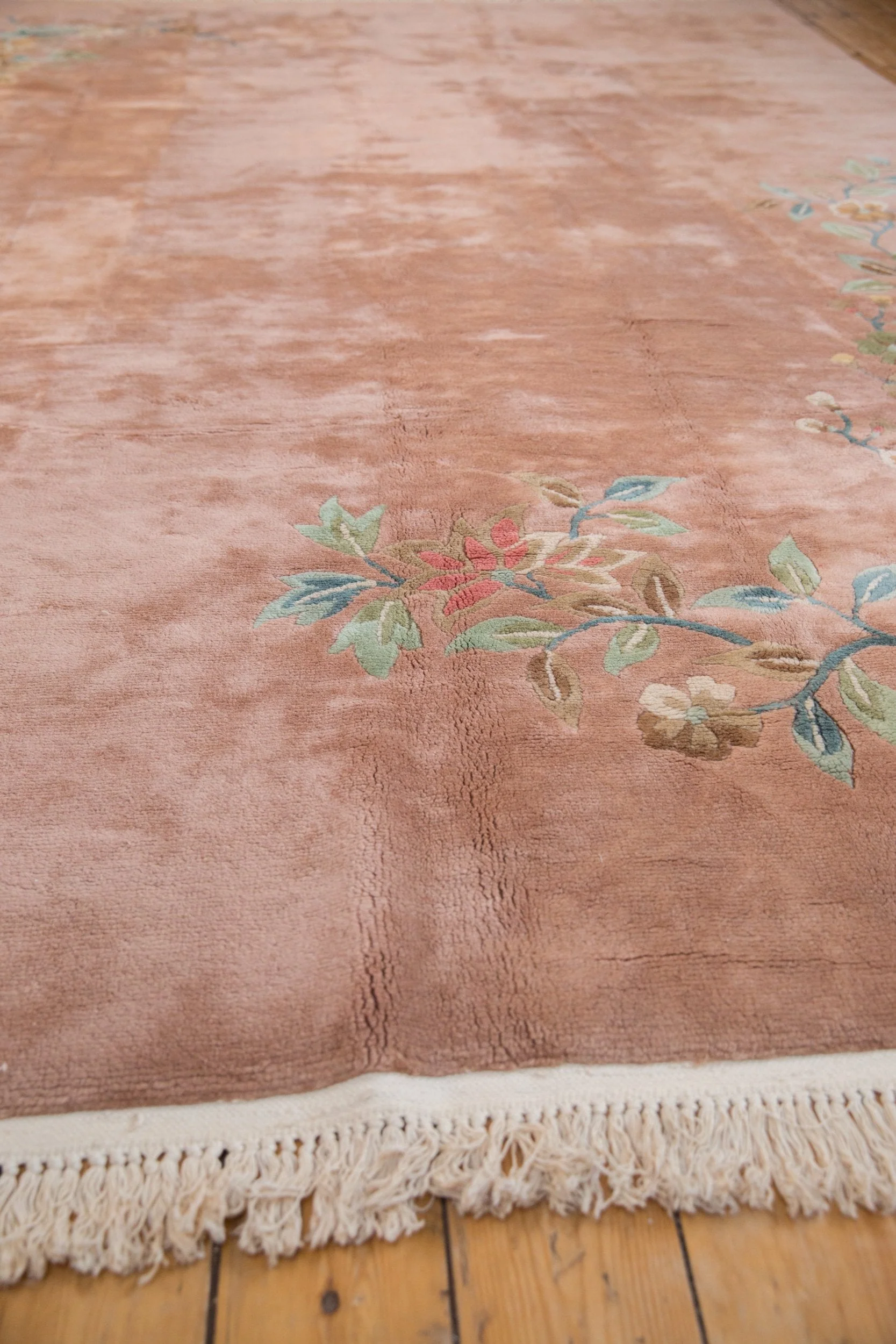 8.5x12 Vintage Japanese Art Deco Design Carpet - Image 9