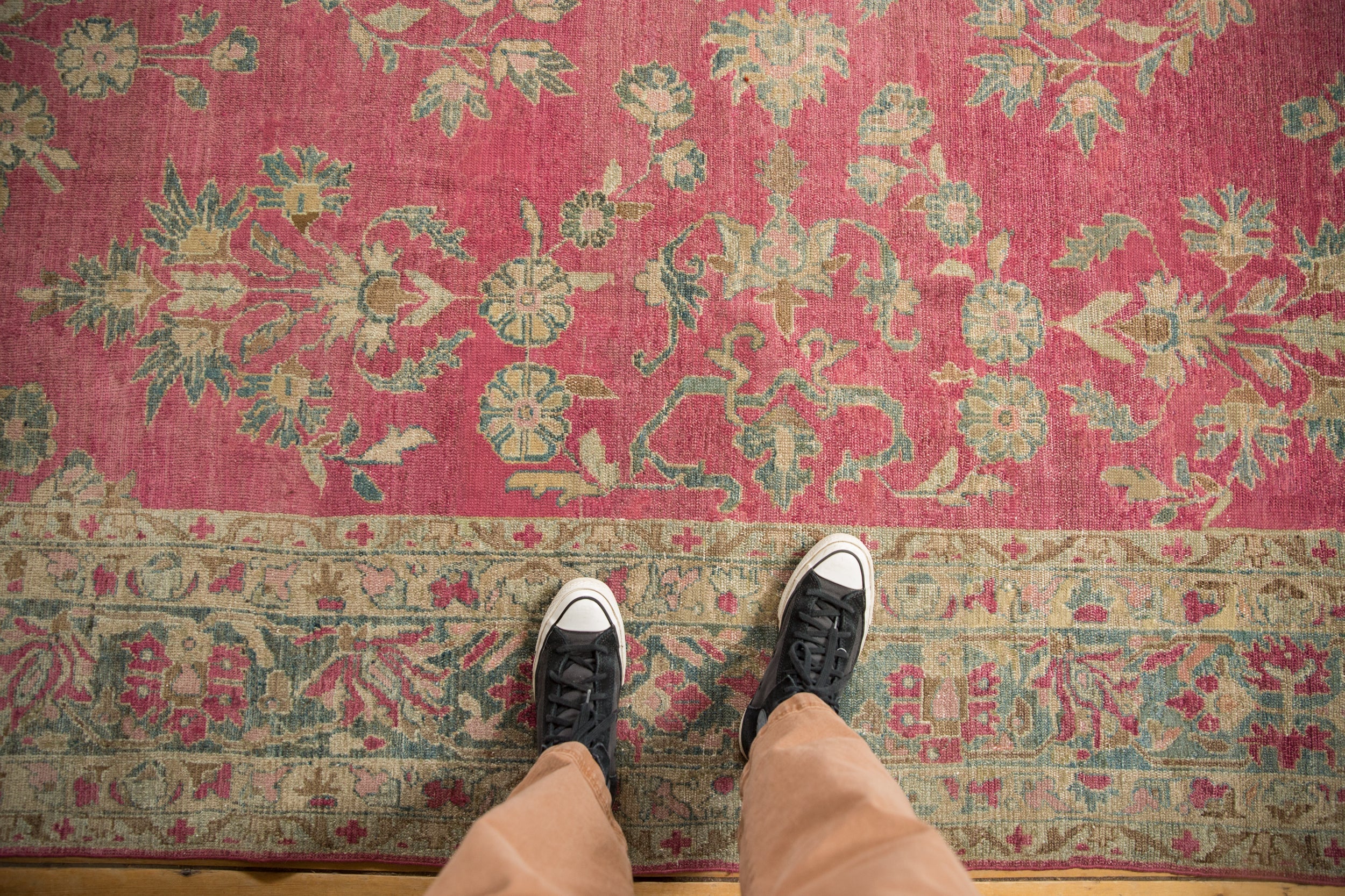 8.5x16 Antique Distressed Lilihan Carpet - Image 2