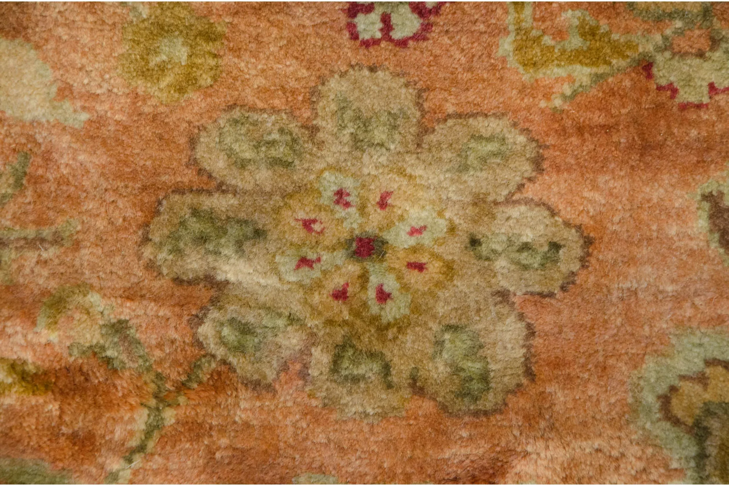 8.5x9.5 Vintage Agra Square Carpet - Image 8