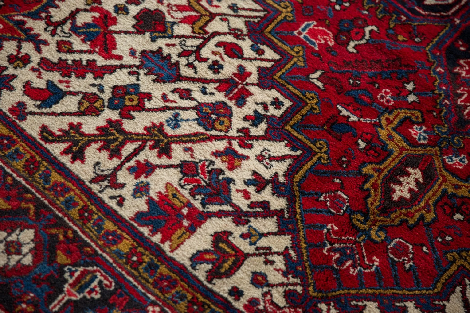 8.5x9.5 Vintage Mehrivan Square Carpet - Image 7