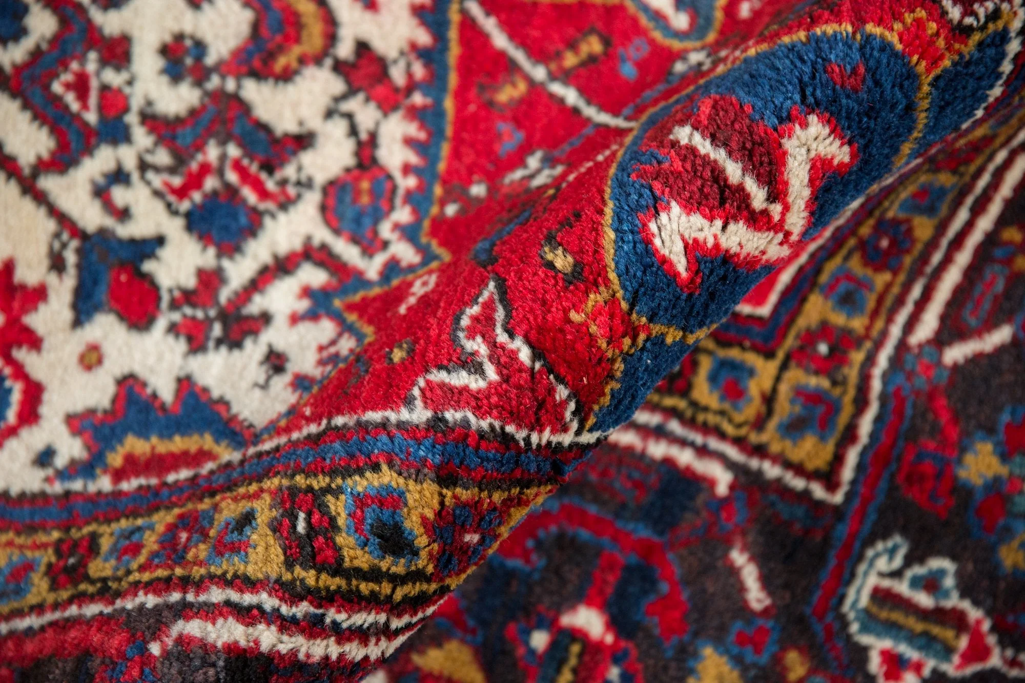 8.5x9.5 Vintage Mehrivan Square Carpet - Image 9