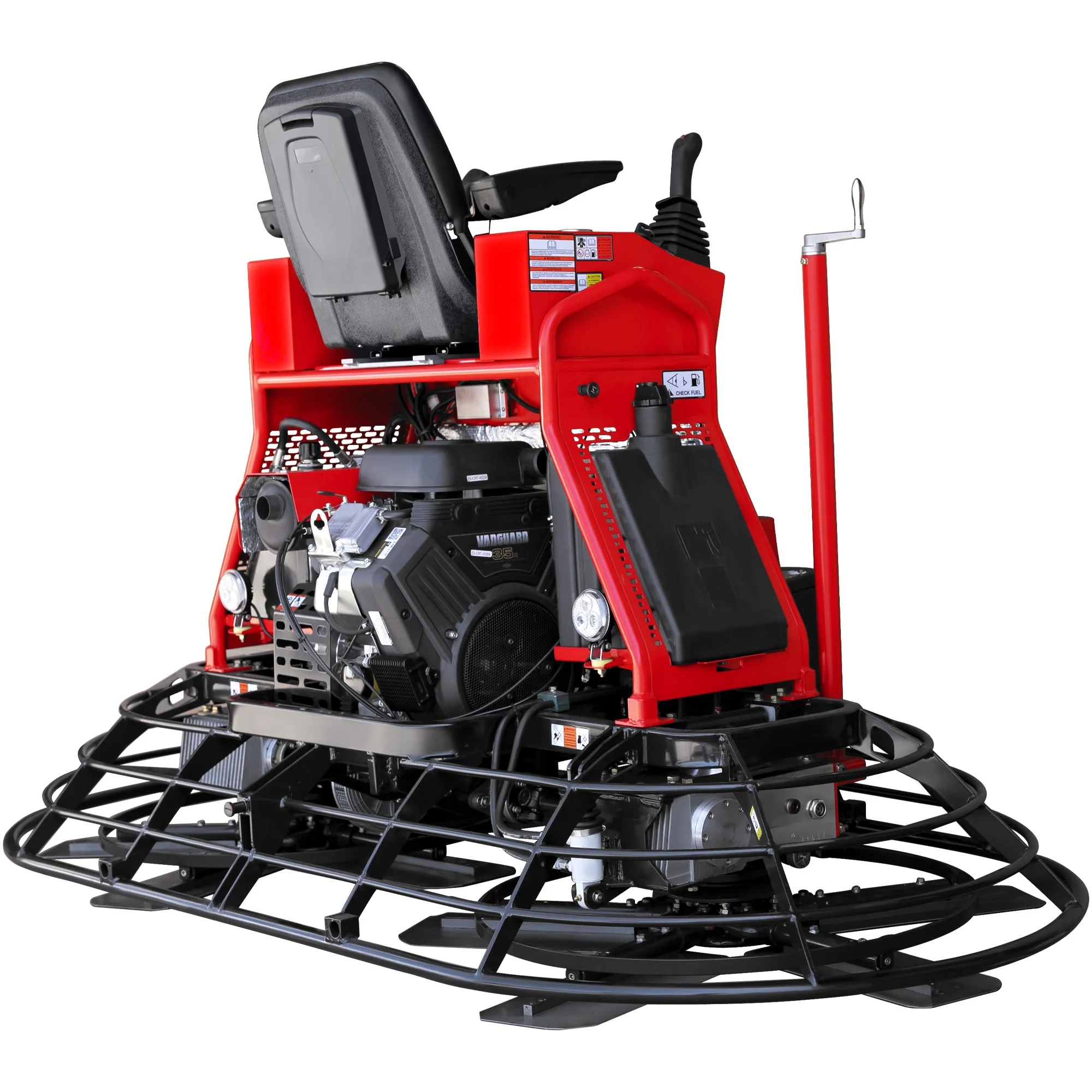 8 Foot Ride-On Concrete Power Trowel with 35HP Vanguard Engine - Image 10