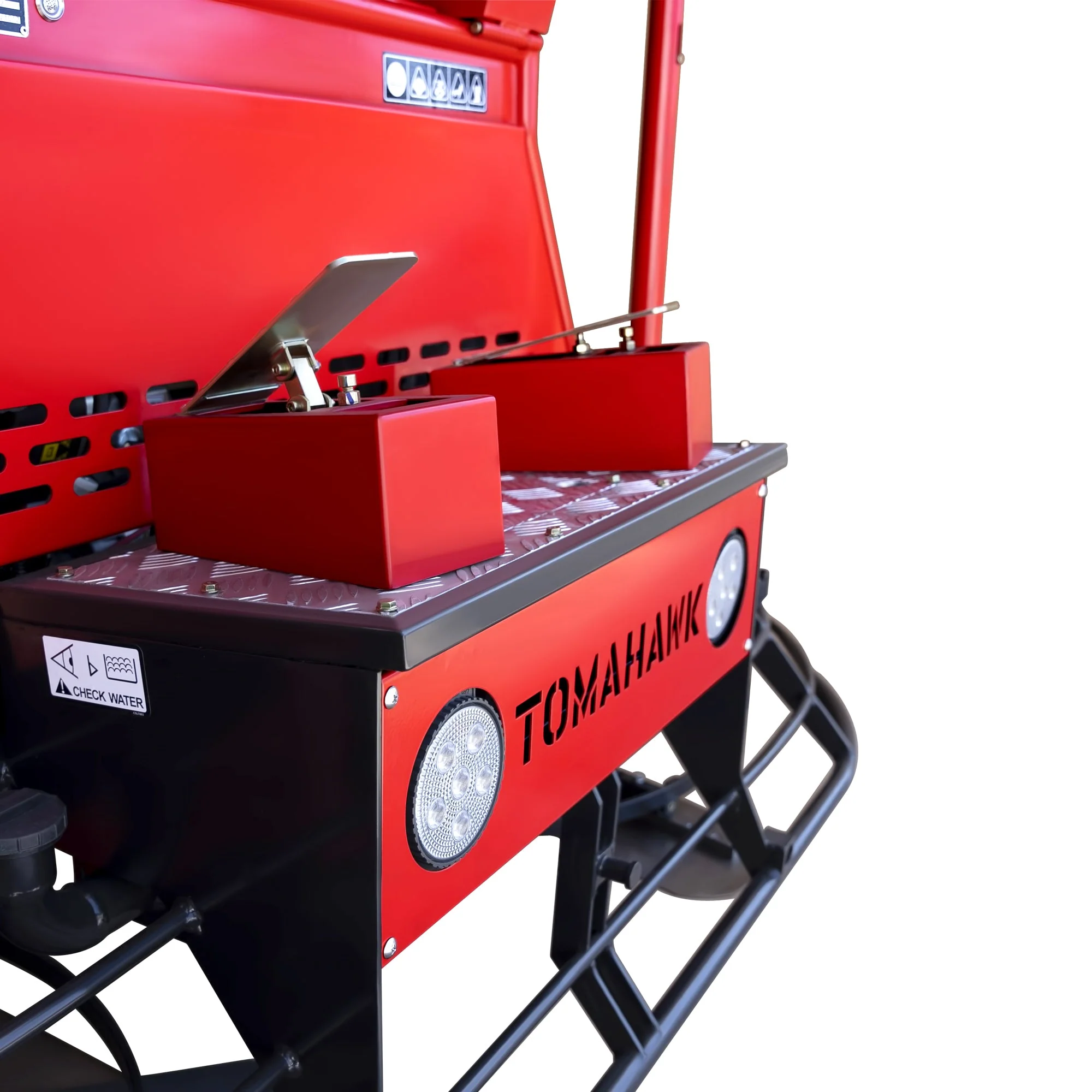 8 Foot Ride-On Concrete Power Trowel with 35HP Vanguard Engine - Image 13
