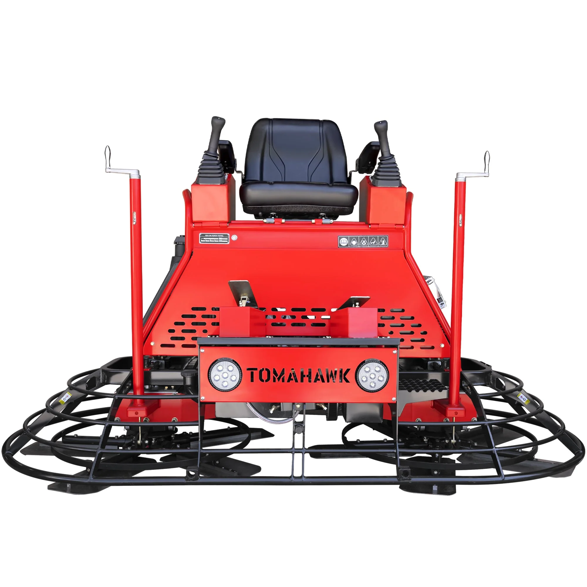 8 Foot Ride-On Concrete Power Trowel with 35HP Vanguard Engine - Image 8