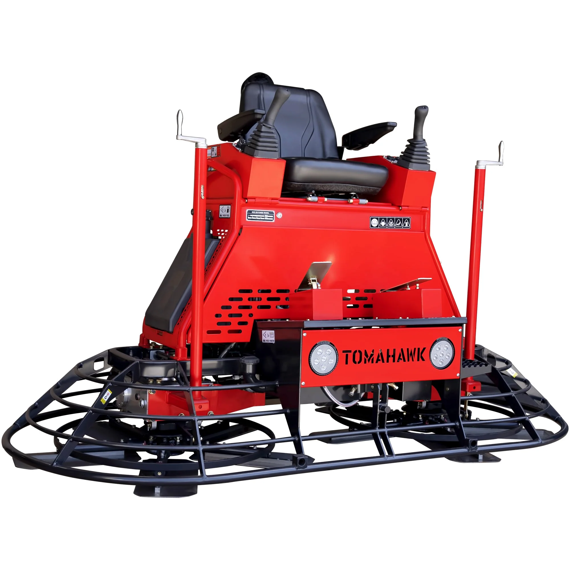 8 Foot Ride-On Concrete Power Trowel with 35HP Vanguard Engine - Image 9