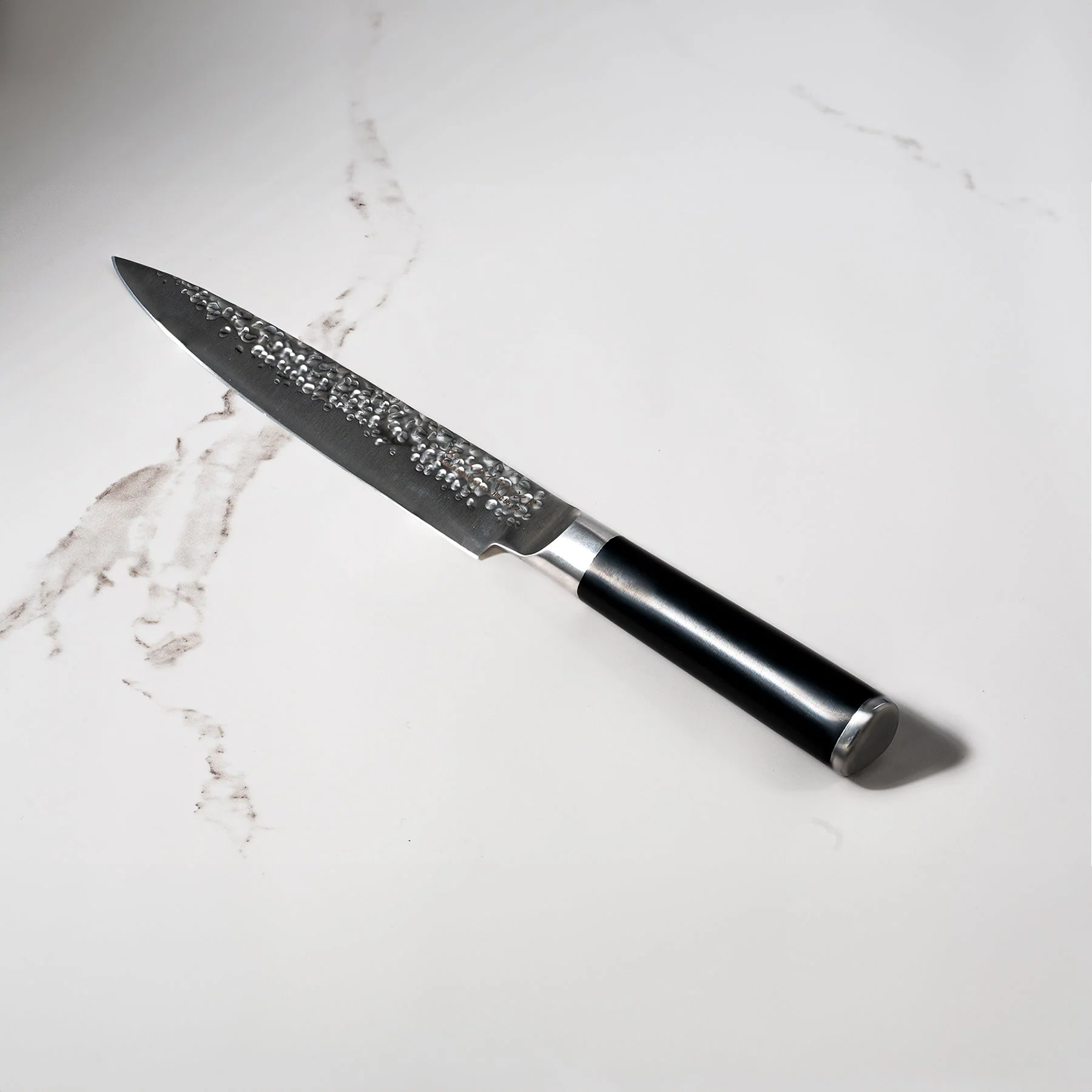 8" Hammered Carving Knife - Image 3