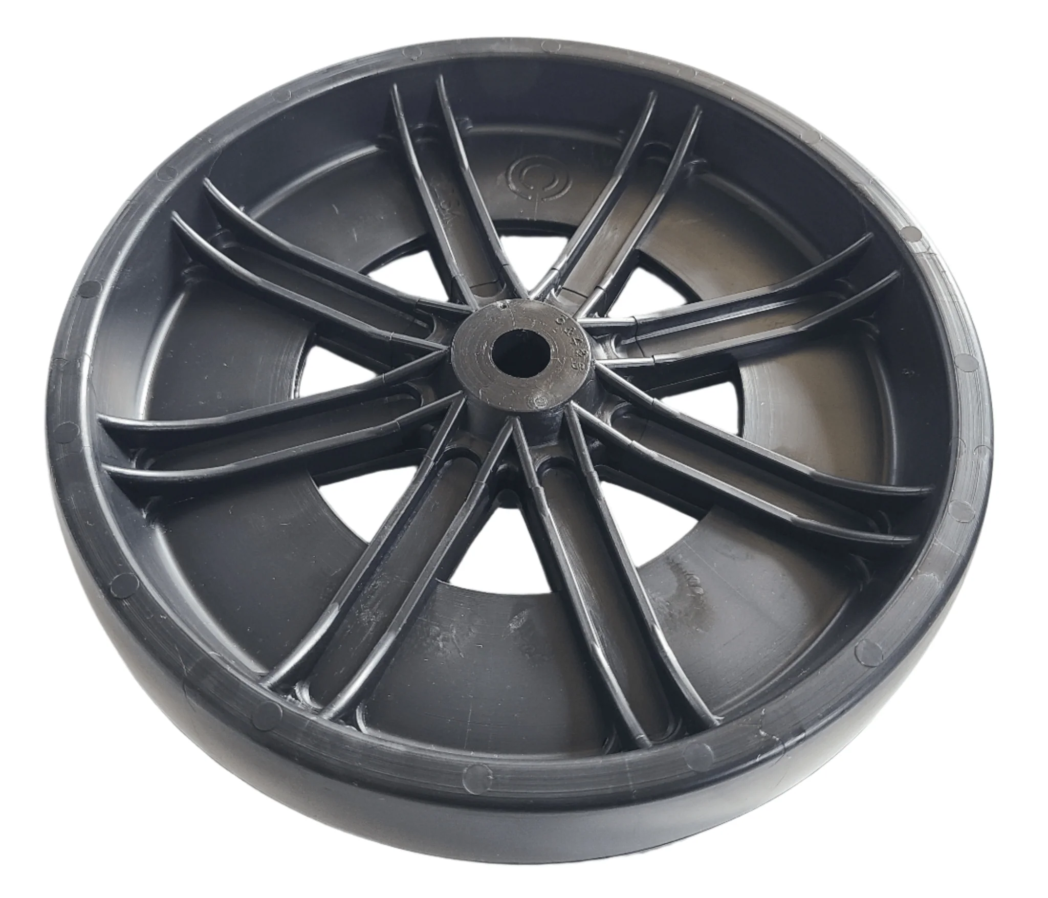 8" Wheels (set of 2) For Drum Smoker (Replacement Wheels For Hunsaker Smokers) - Image 2