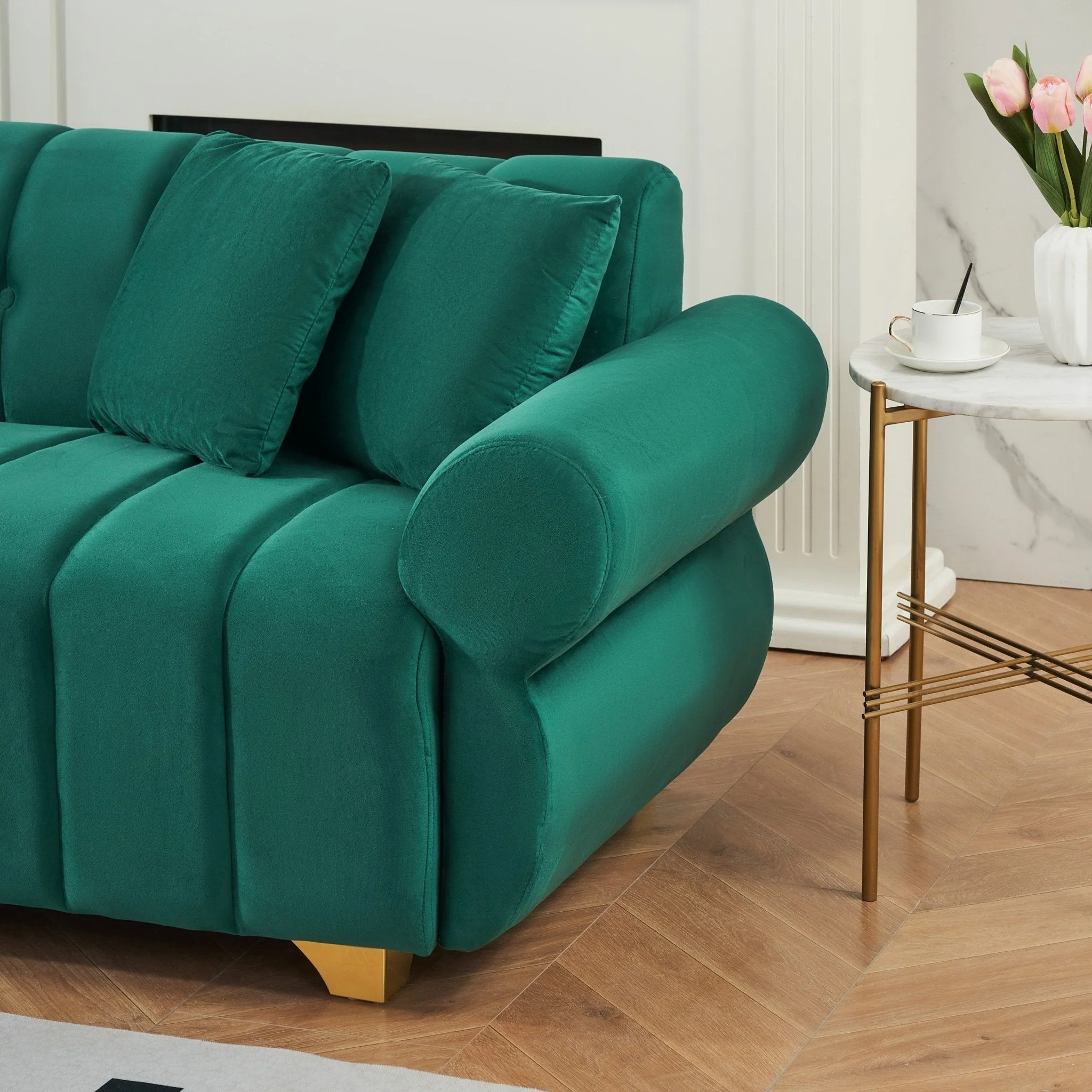 89-Inch Spring-Wrapped Cushions - Image 3