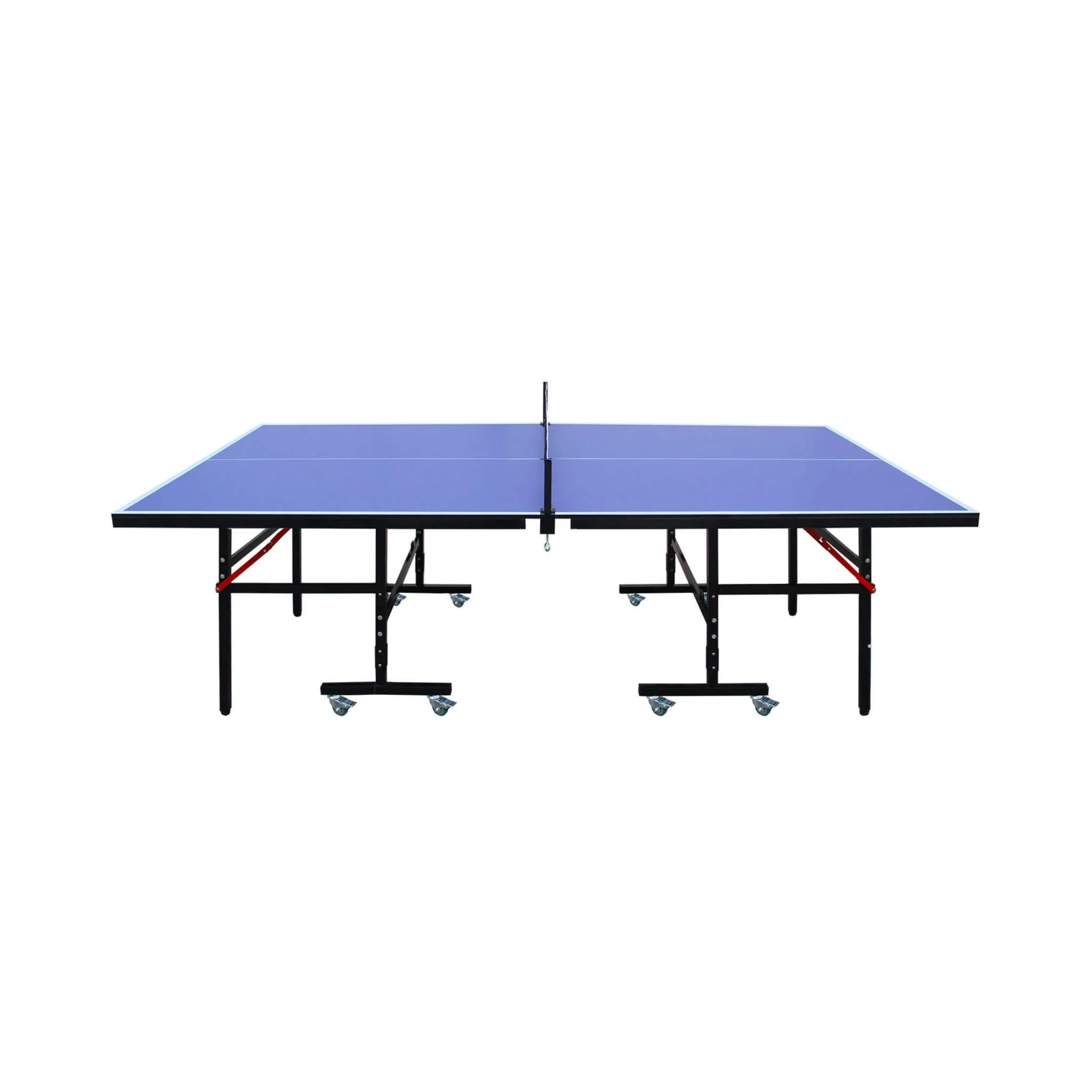 8FT Foldable Midsize Table Tennis Table Set With Paddles, Balls, And Net (SAK14735) - Image 6