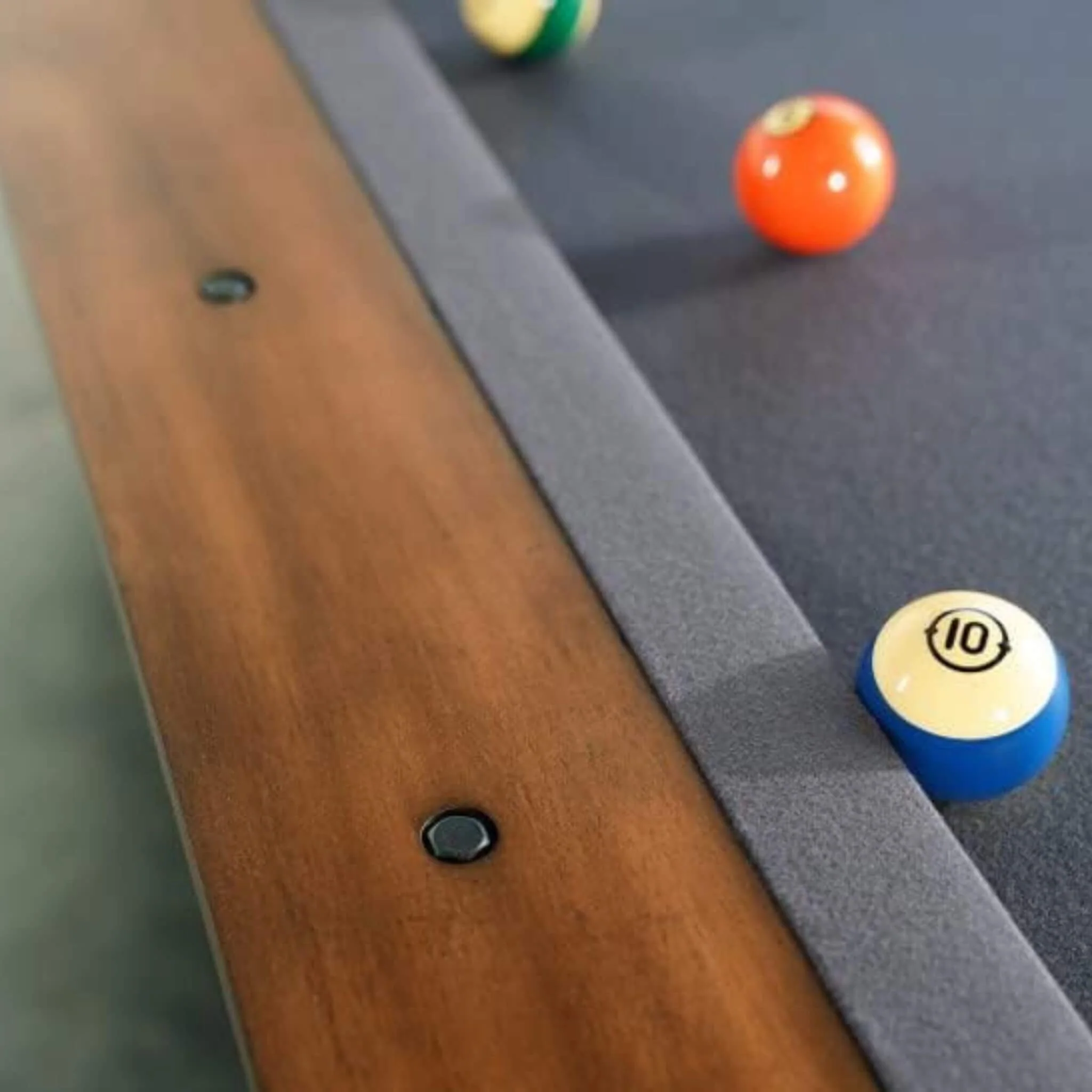 8FT Premium Professional Presli Slate Native Acacia Solid Wood Billiard Pool Table With Custom Table Cloth (SAK90428) - Image 10