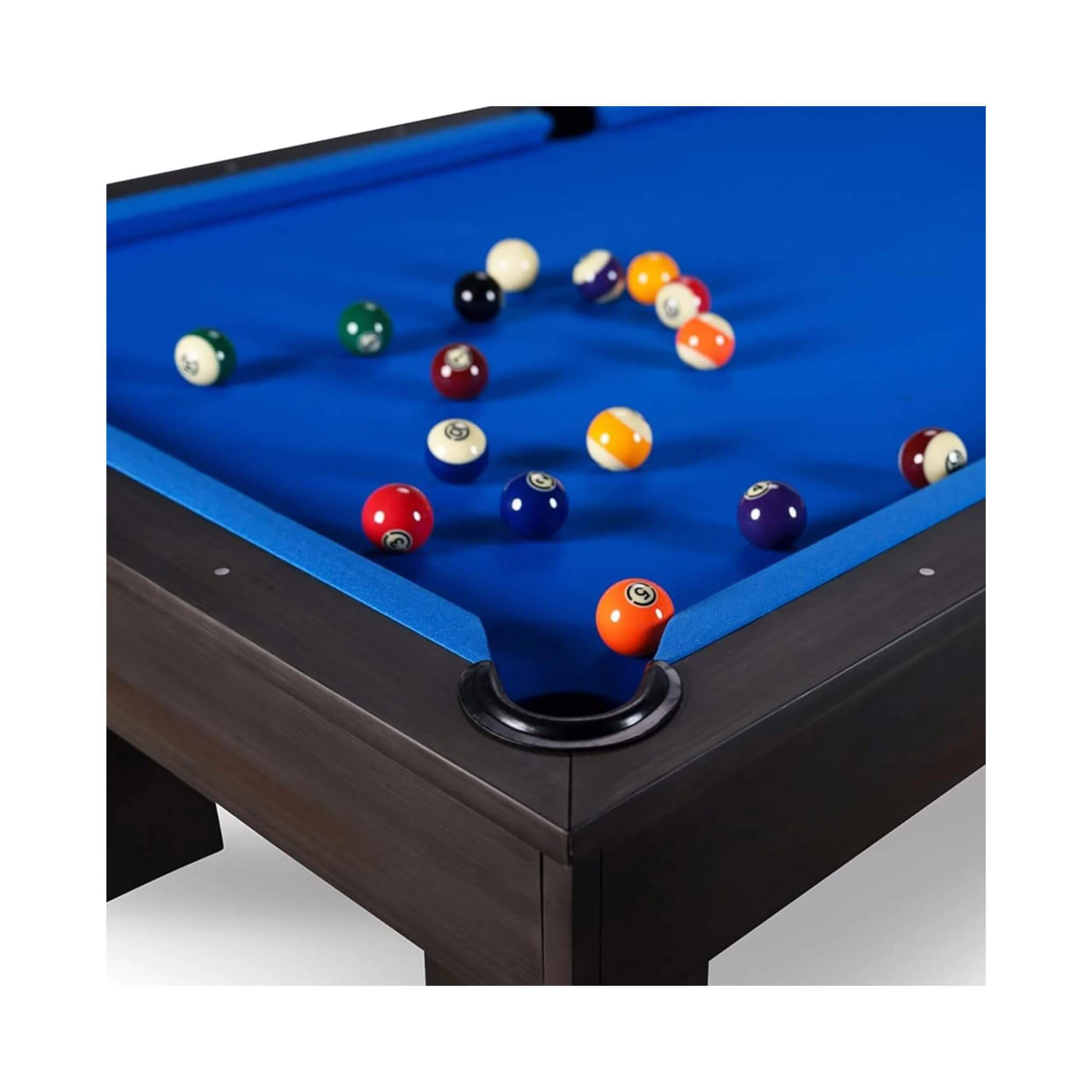 8FT Premium Professional Regal Slate Modern Graphite Solid Wood Billiard Pool Table Wtih Custom Table Cloth (SAK64029) - Image 7