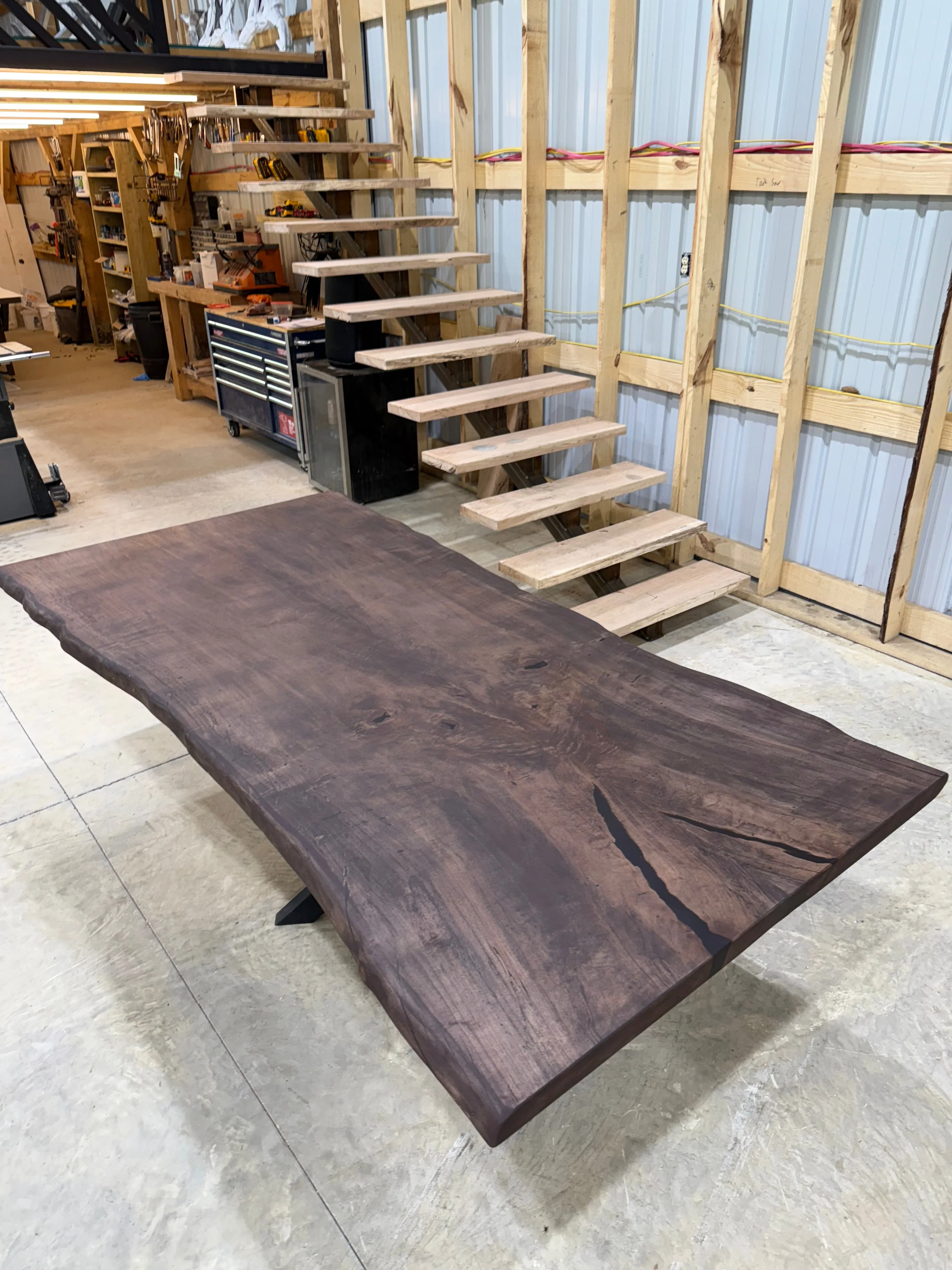 8x~4 Maple Slab Table - Image 4