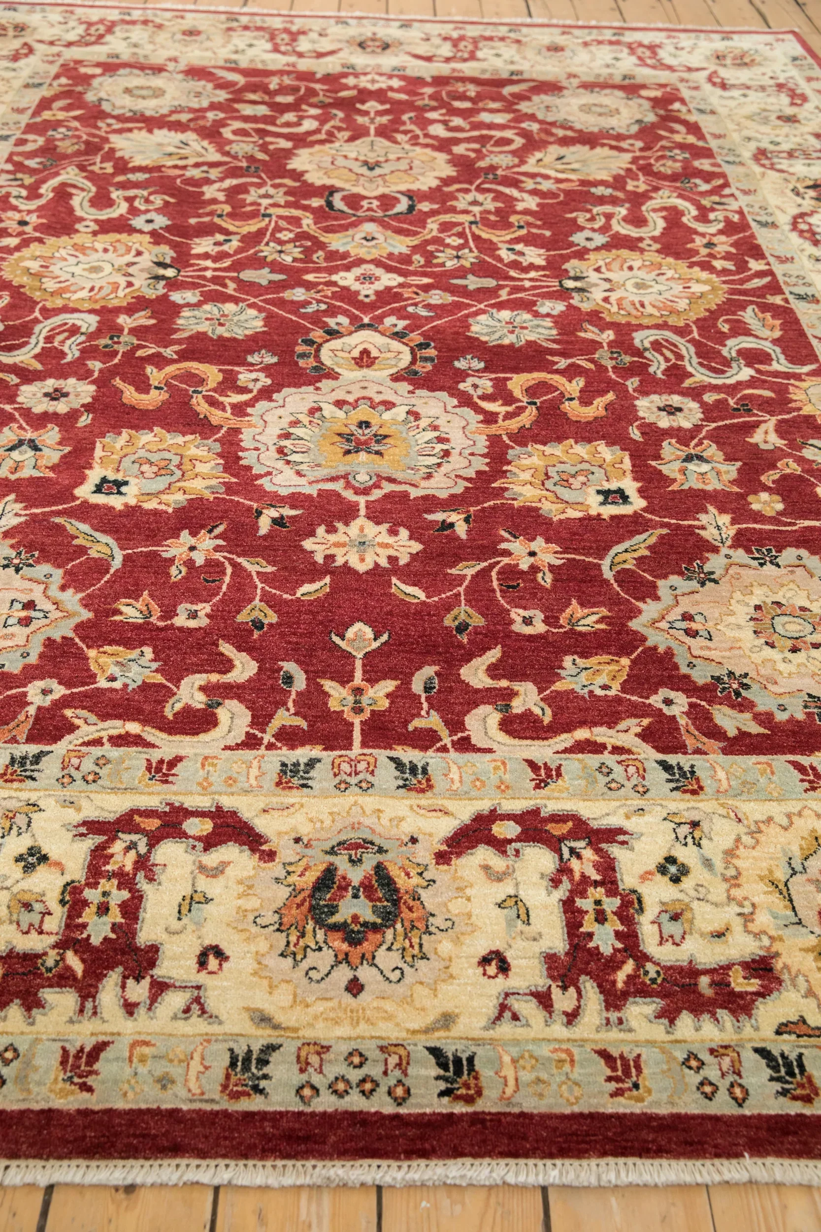 8x10.5 Indian Sultanabad Design Carpet - Image 4