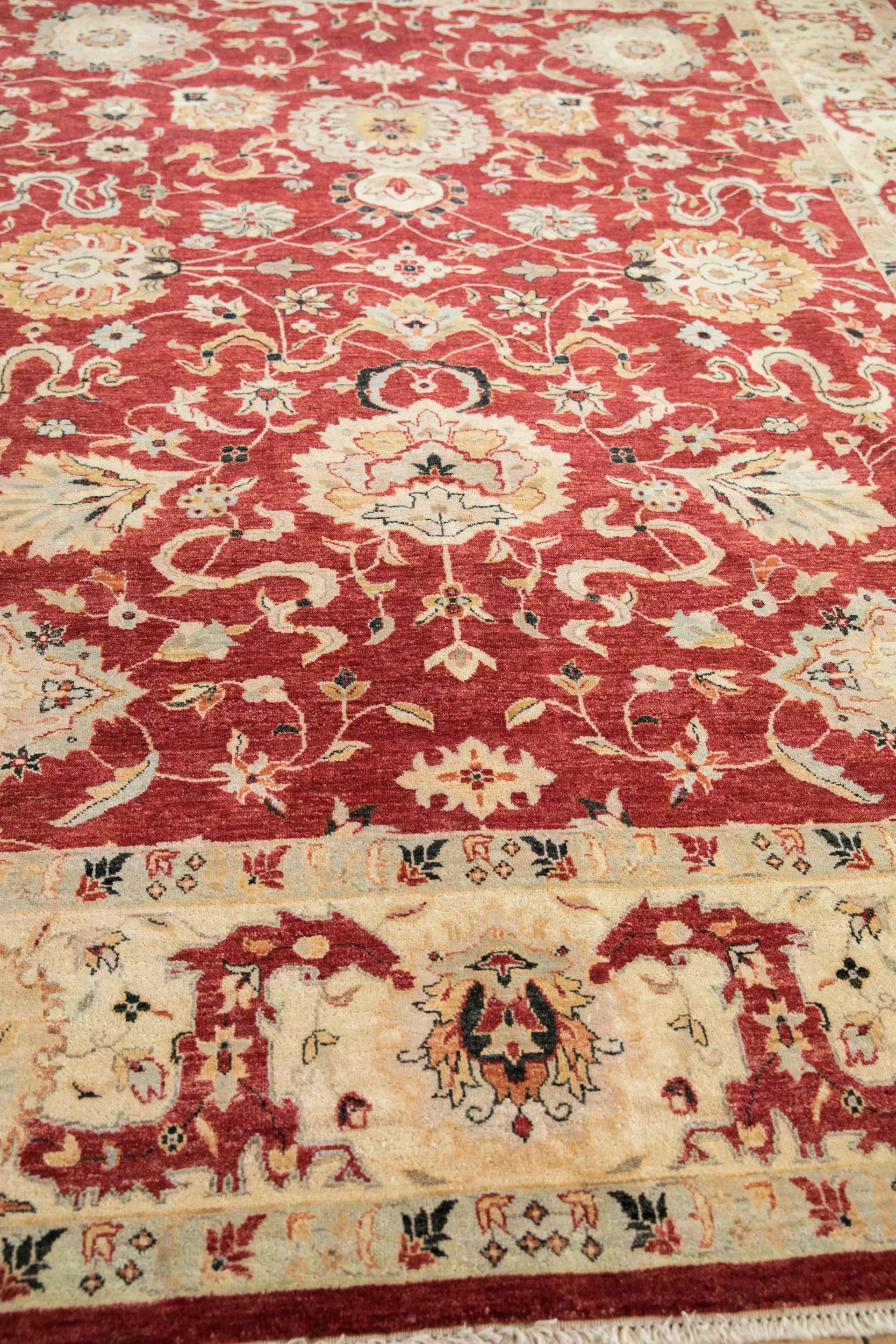 8x10.5 Indian Sultanabad Design Carpet - Image 7