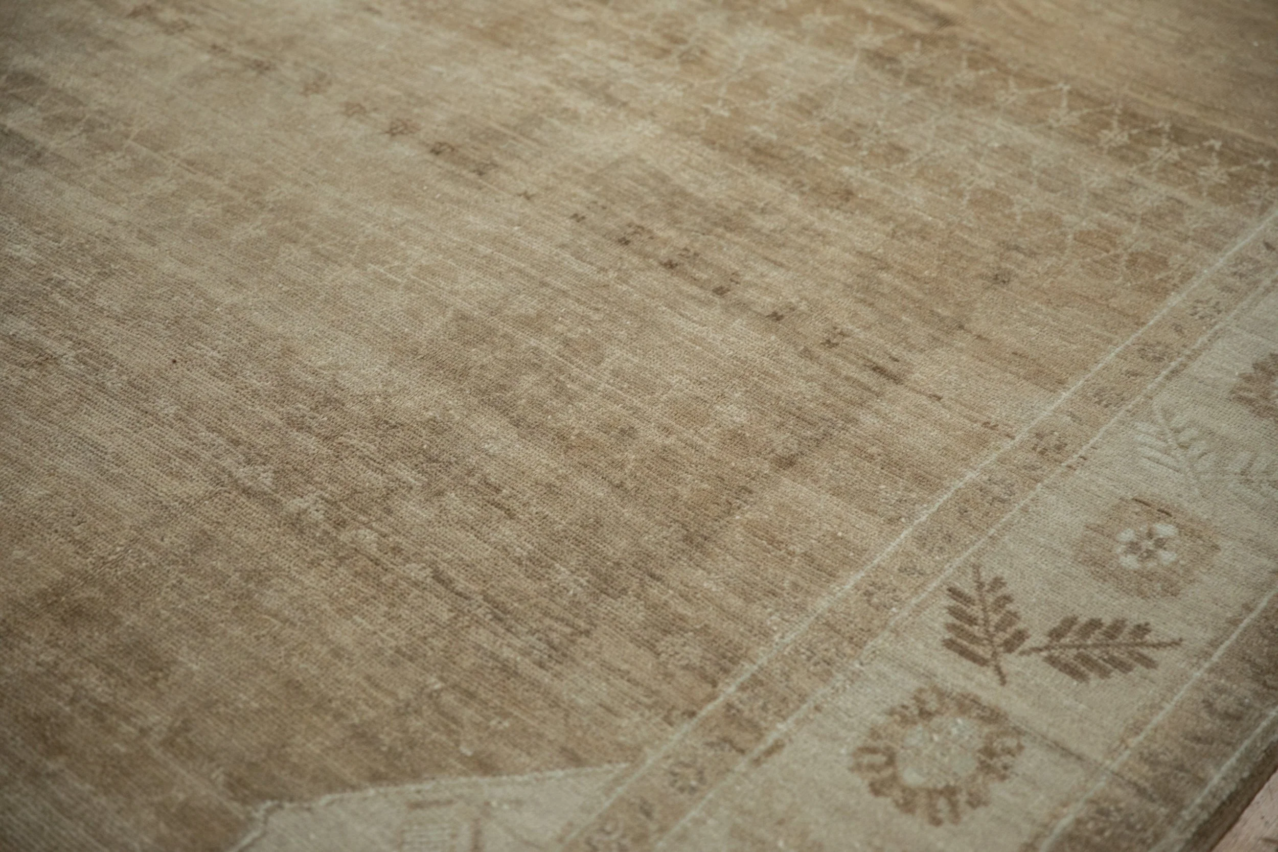 8x10.5 Vintage Distressed Kars Carpet - Image 11