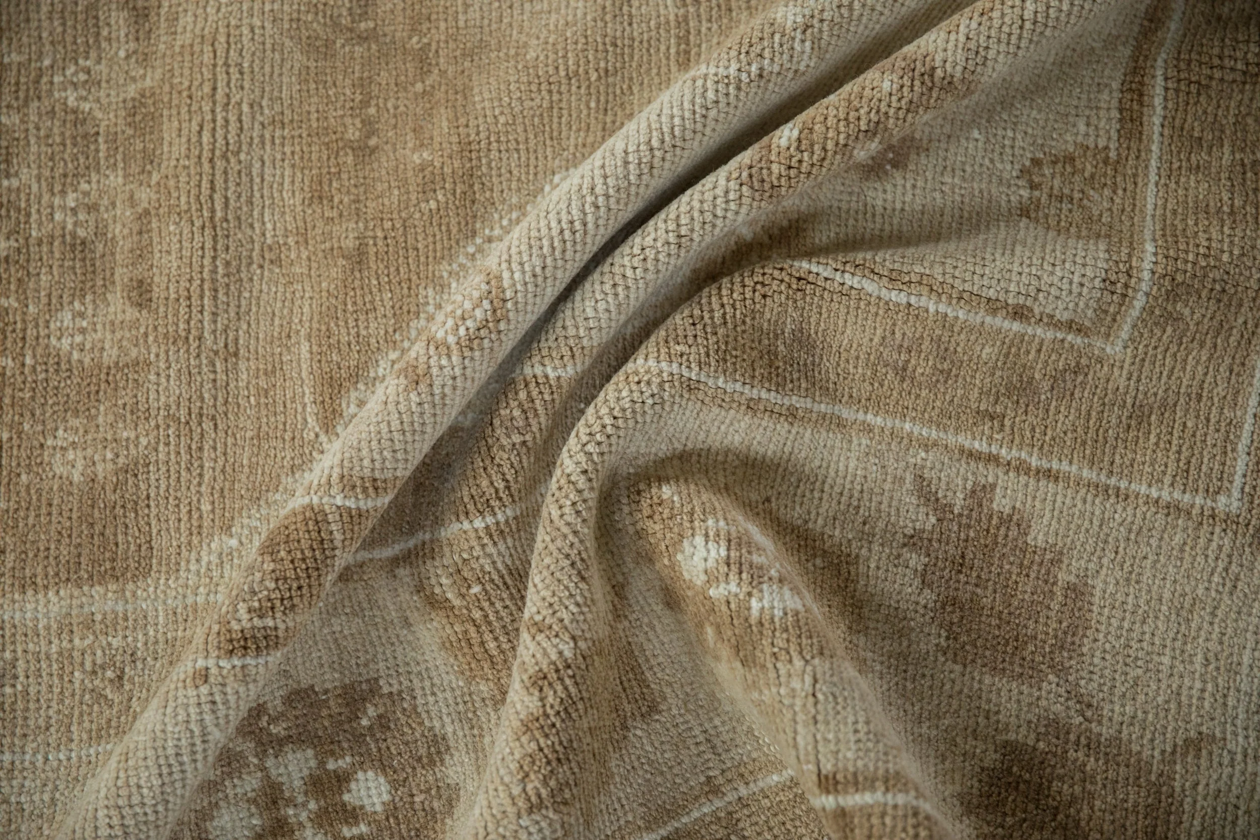 8x10.5 Vintage Distressed Kars Carpet - Image 12