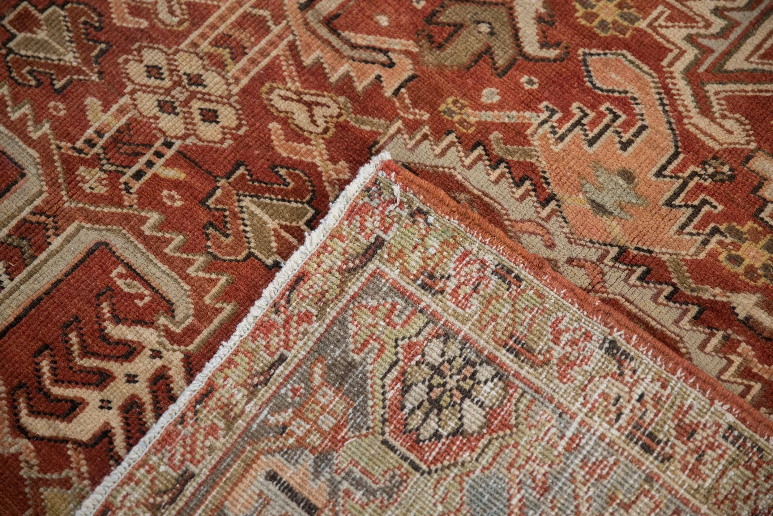 8x10.5 Vintage Distressed Mehrivan Carpet - Image 14