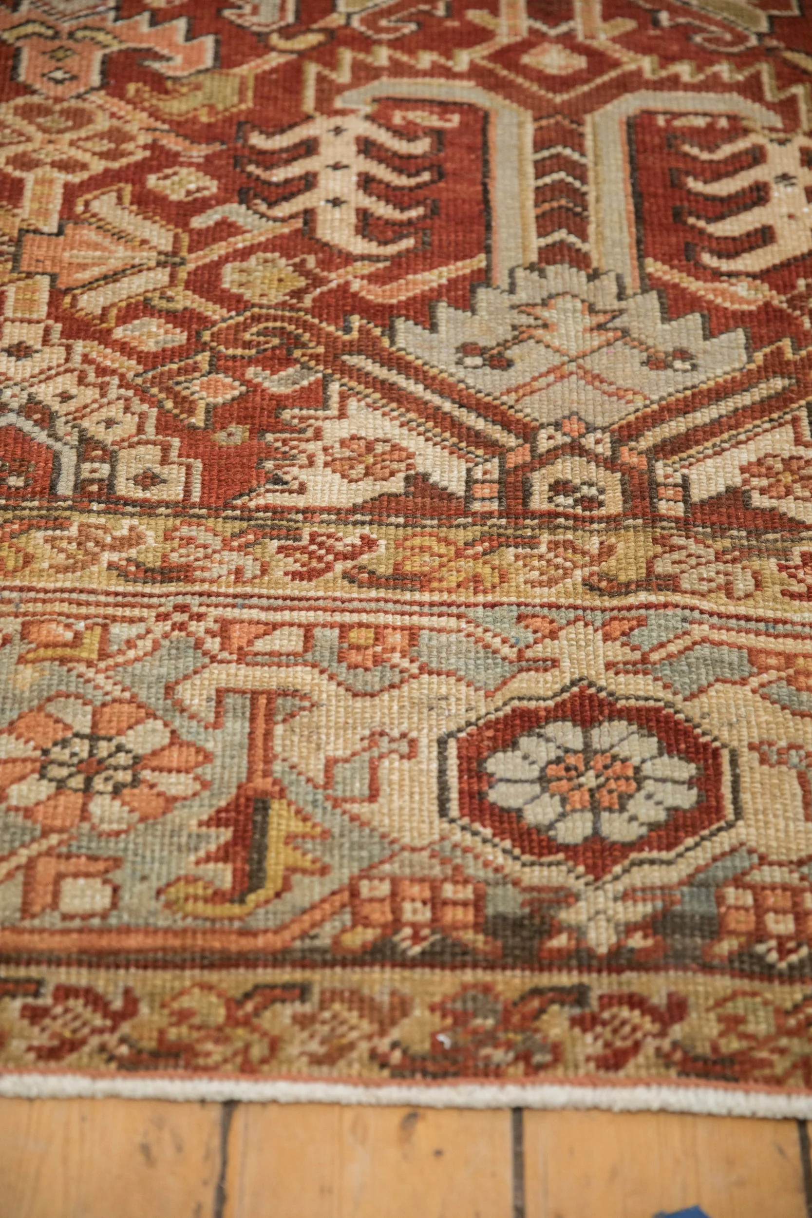 8x10.5 Vintage Distressed Mehrivan Carpet - Image 6
