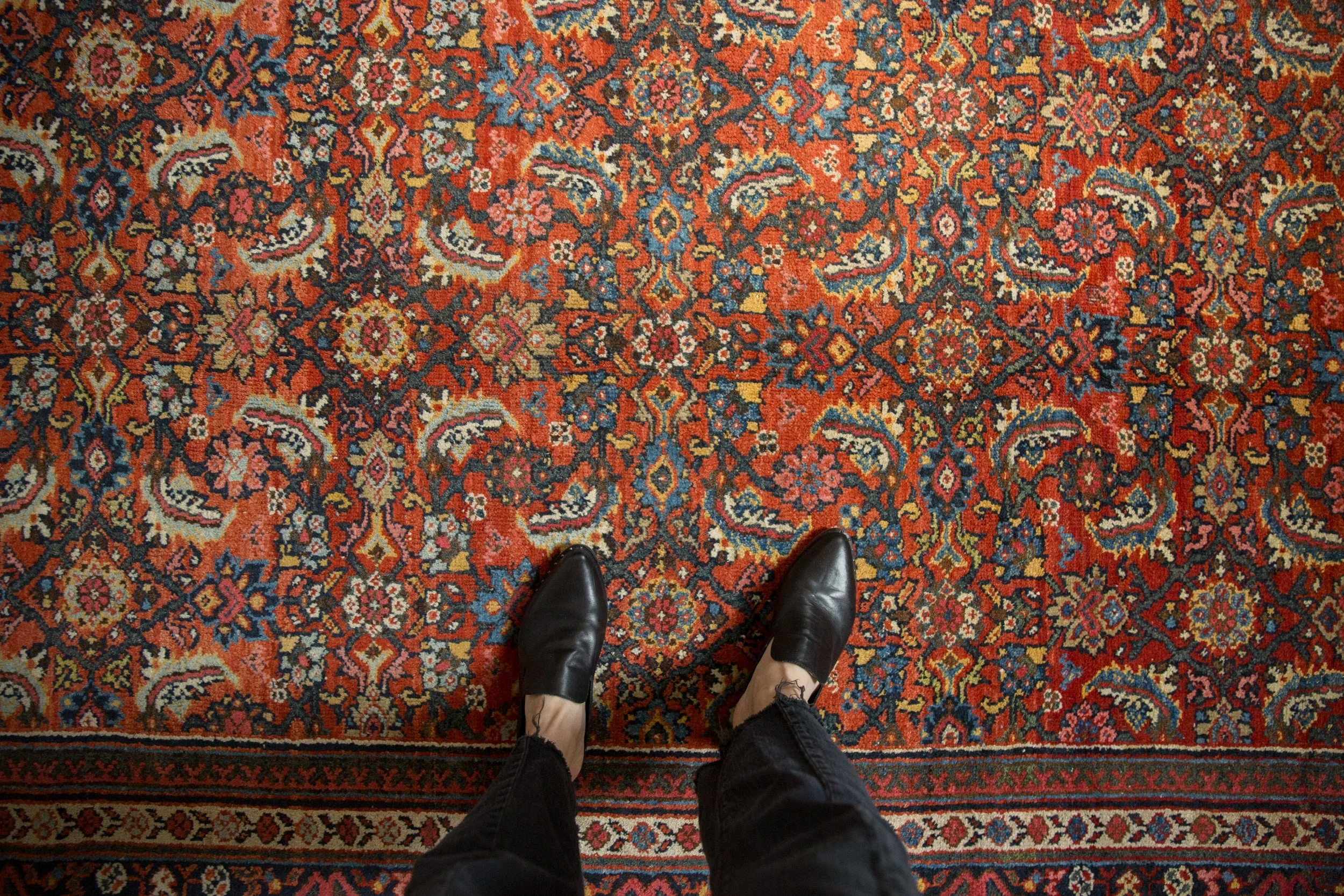 8x10.5 Vintage Mahal Carpet - Image 2