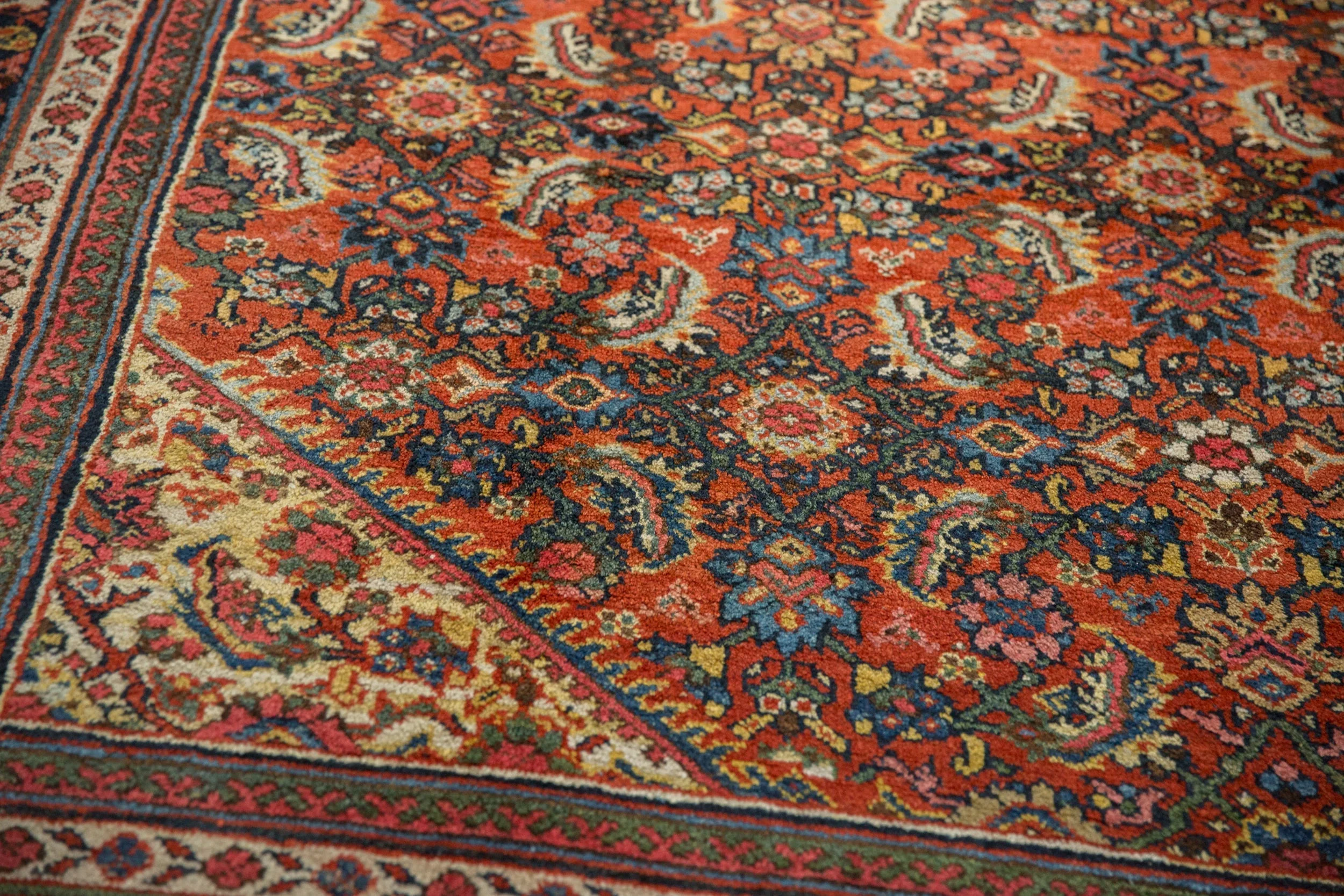 8x10.5 Vintage Mahal Carpet - Image 6