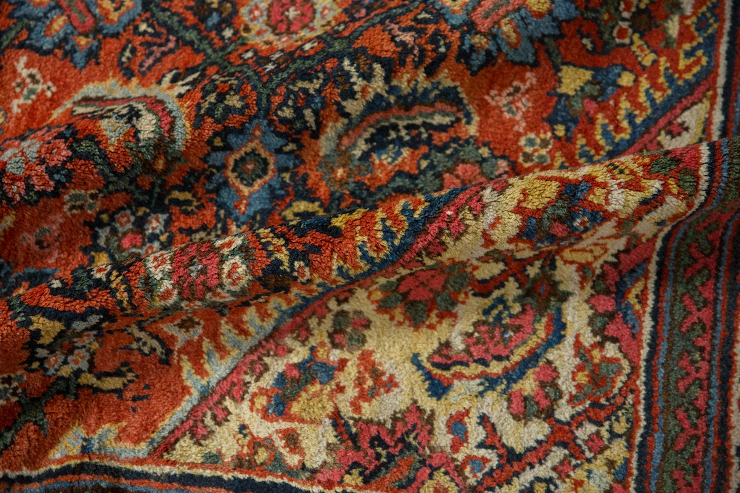 8x10.5 Vintage Mahal Carpet - Image 7
