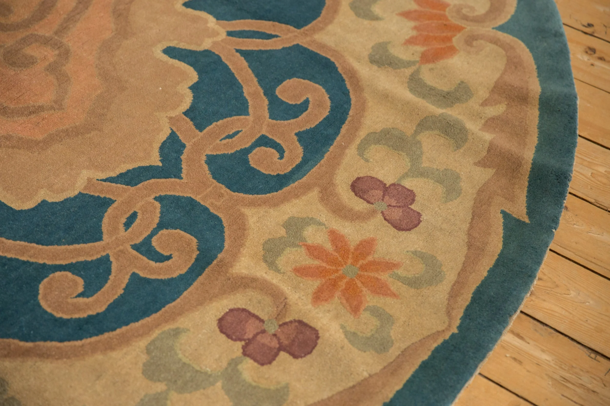 8x10 Antique Chinese Arts And Crafts Design Carpet - Image 5