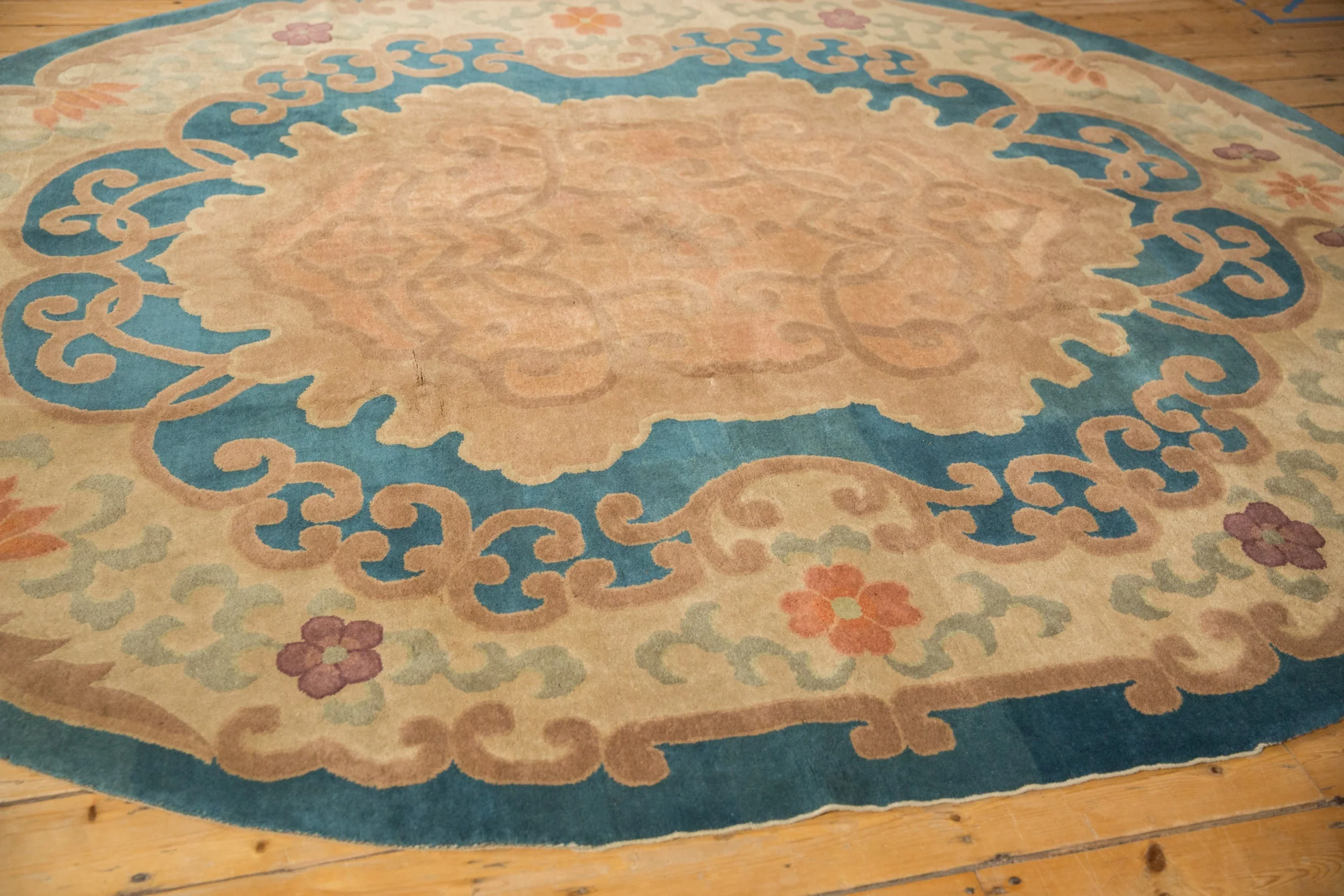 8x10 Antique Chinese Arts And Crafts Design Carpet - Image 6