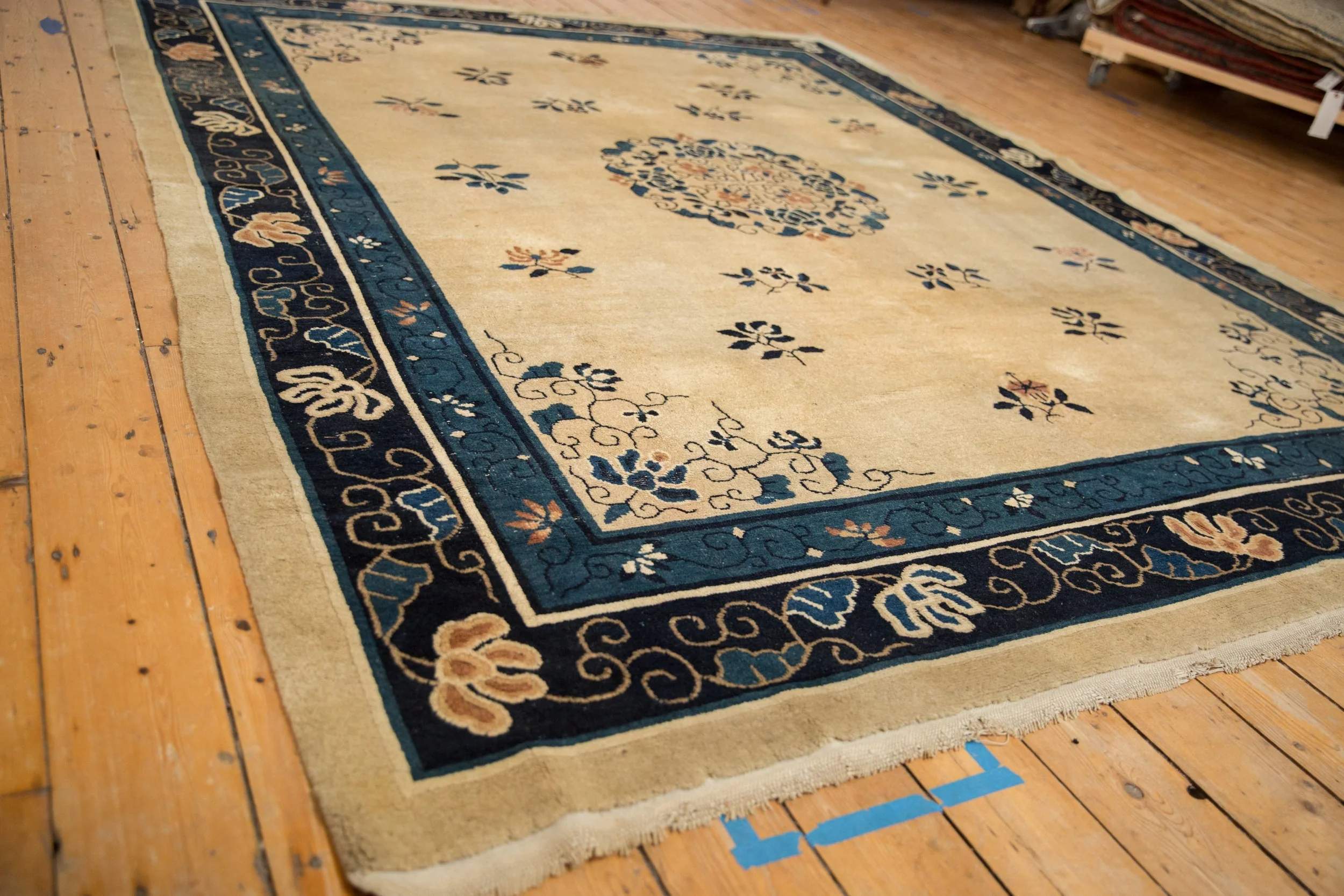 8x10 Antique Peking Carpet - Image 4