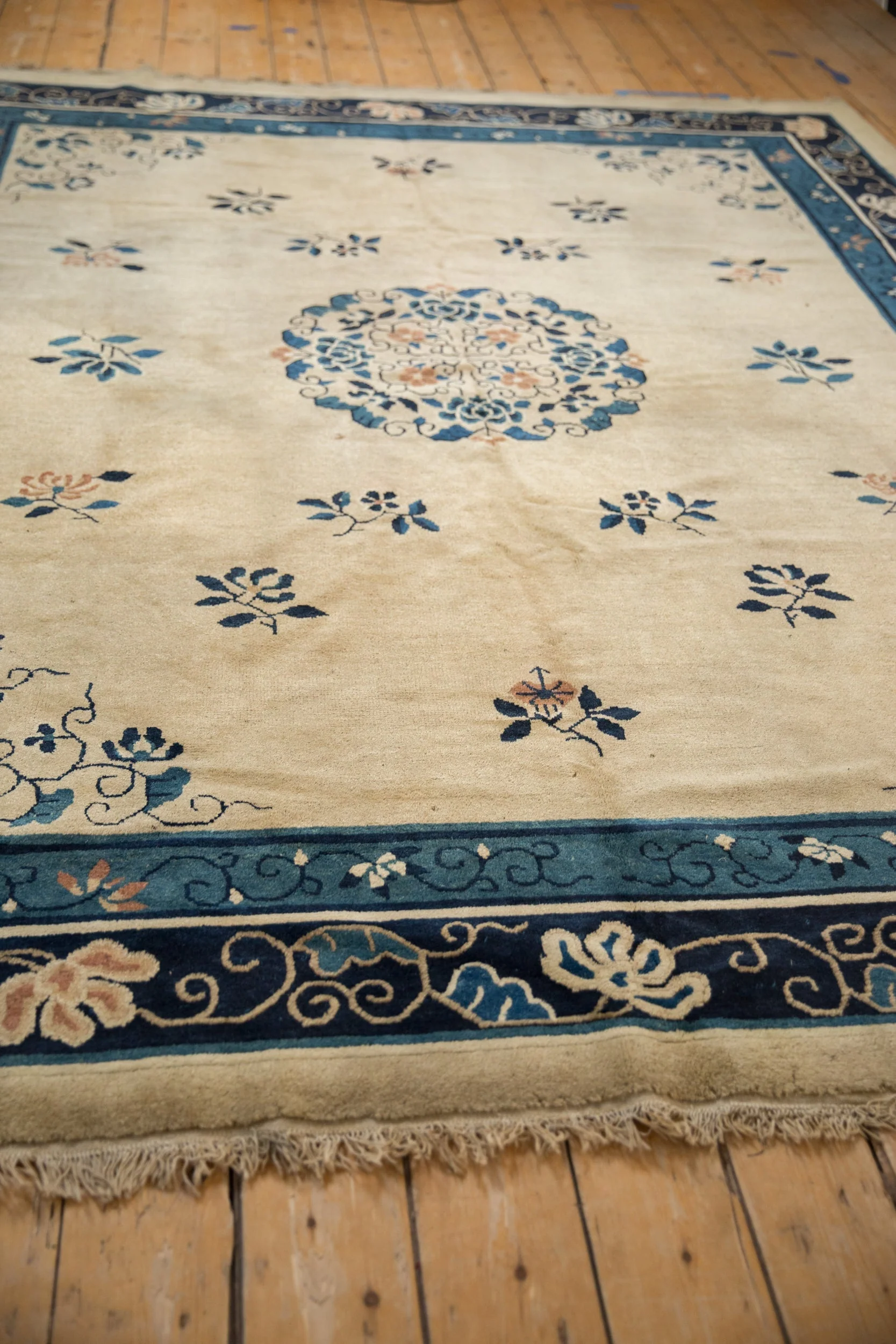 8x10 Antique Peking Carpet - Image 8