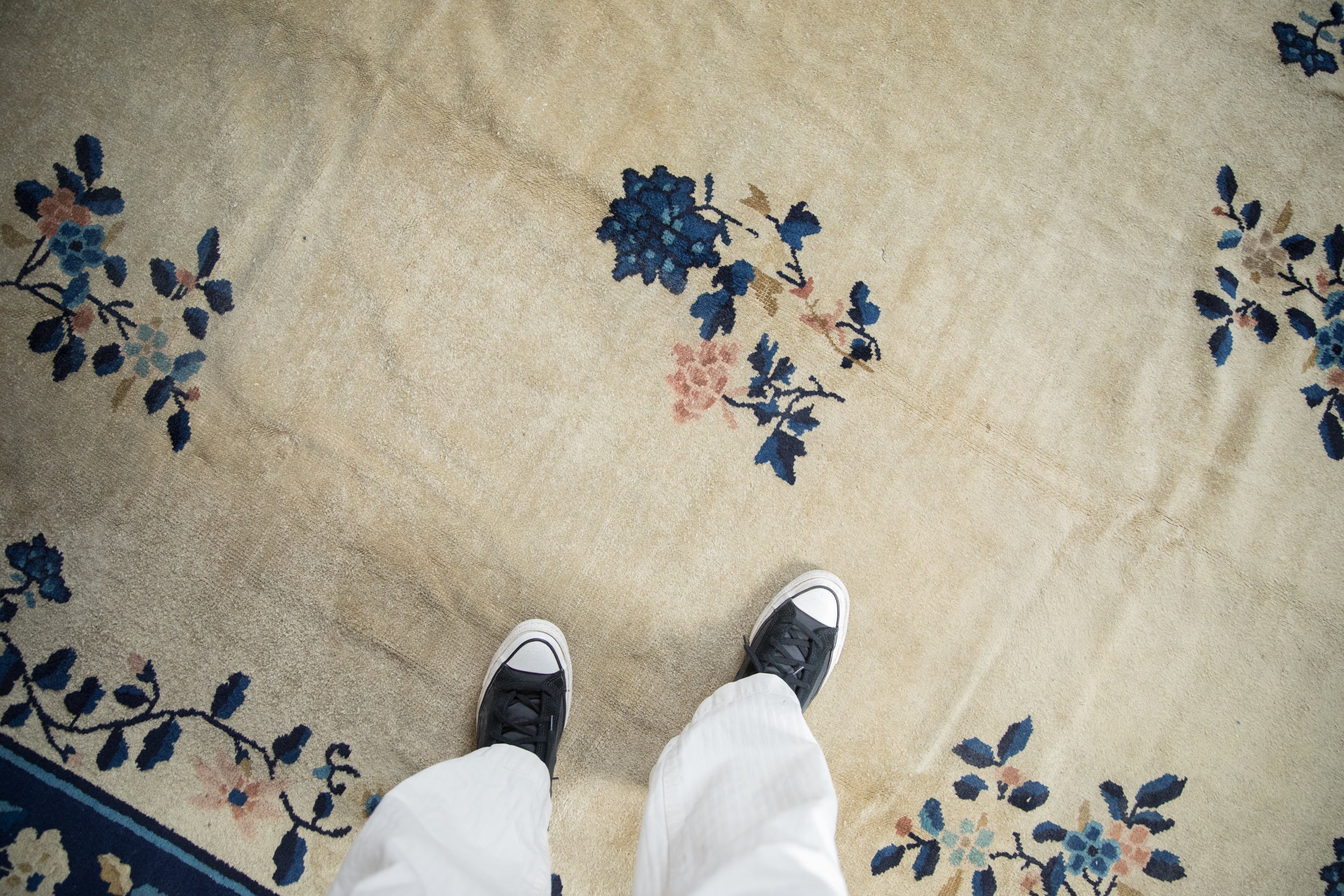 8x10 Antique Peking Carpet - Image 2