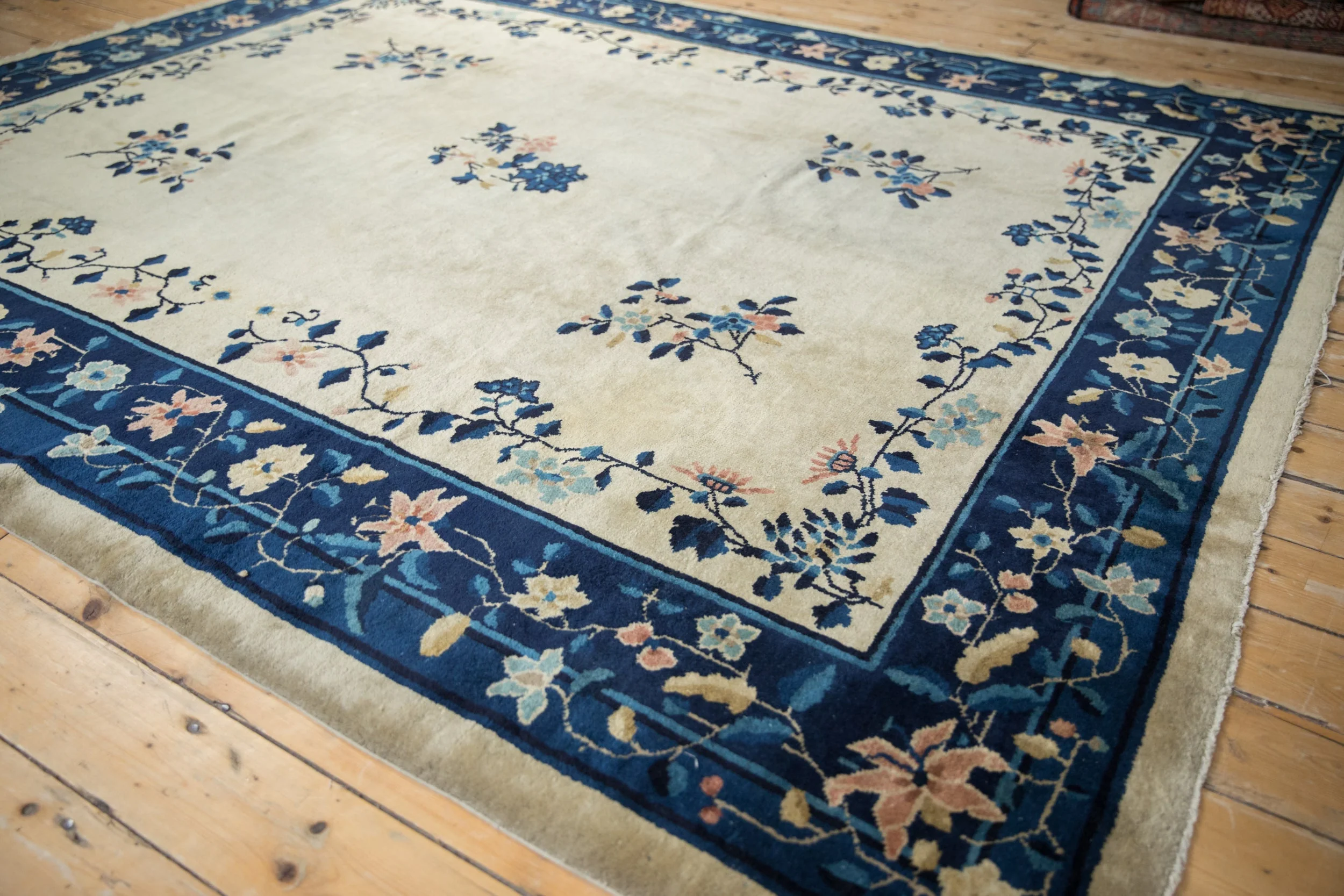8x10 Antique Peking Carpet - Image 7
