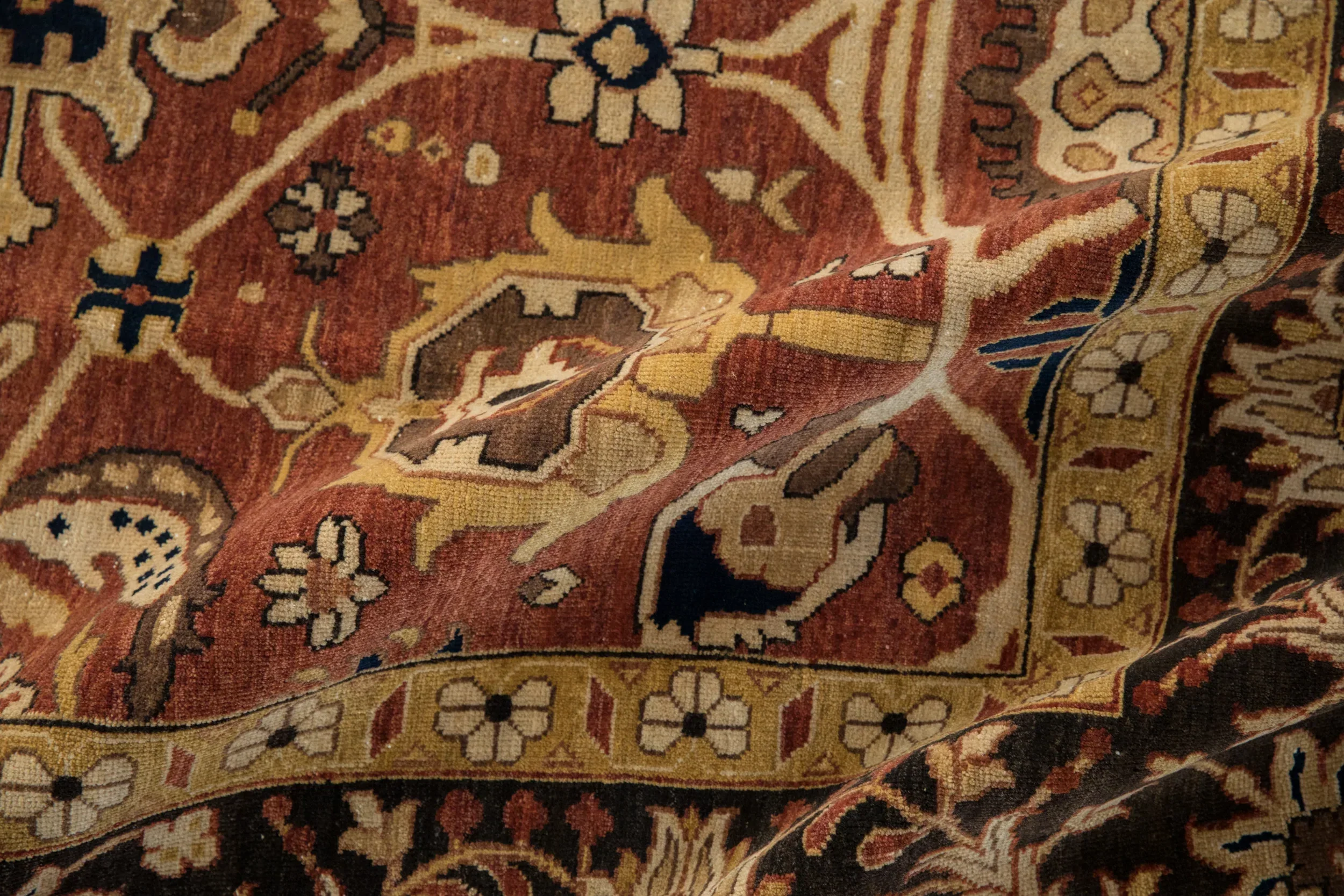 8x10 Indian Mahal Design Carpet - Image 7