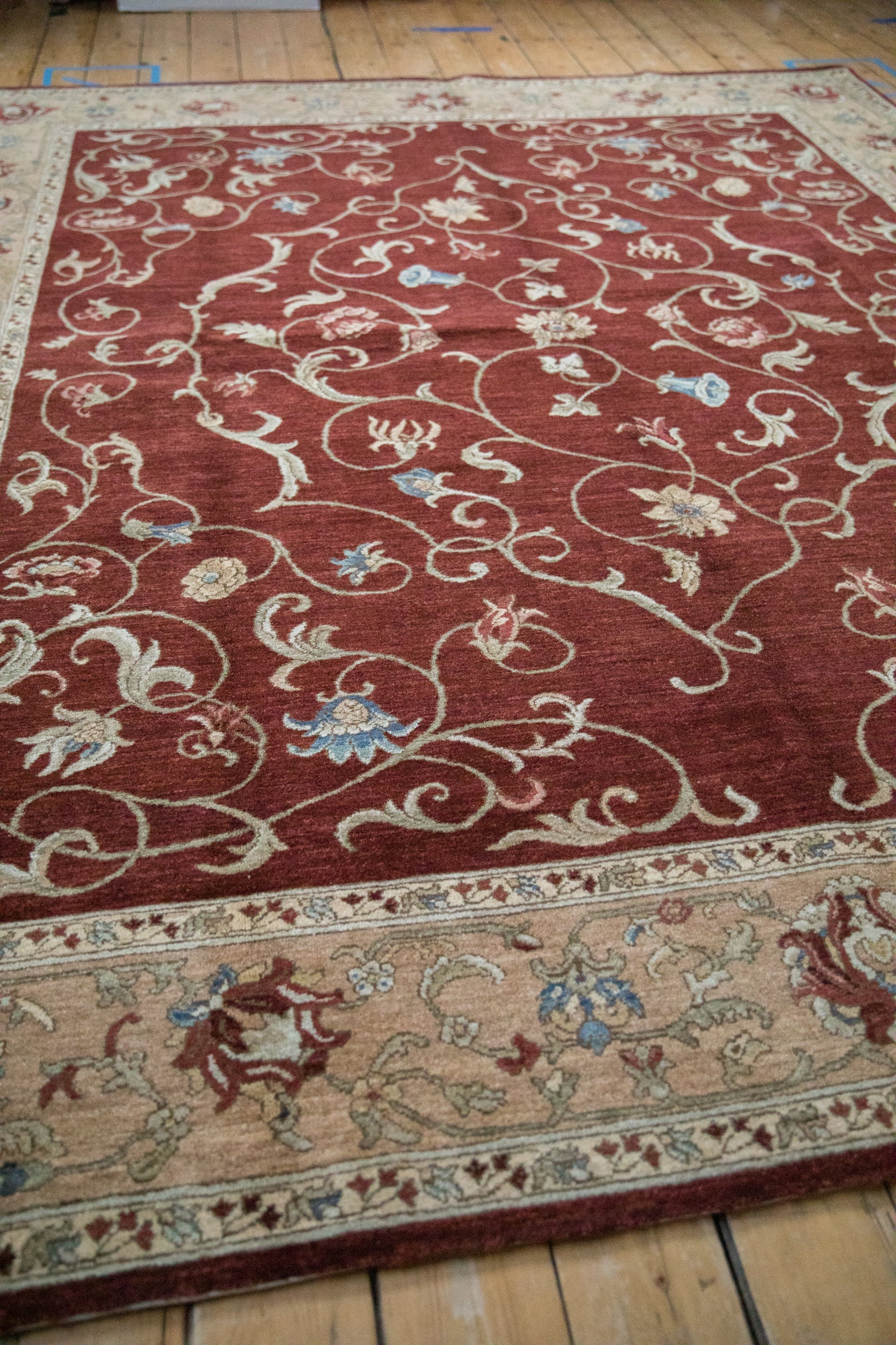 8x10 Vintage Armenian Arts And Crafts Design Carpet - Image 7