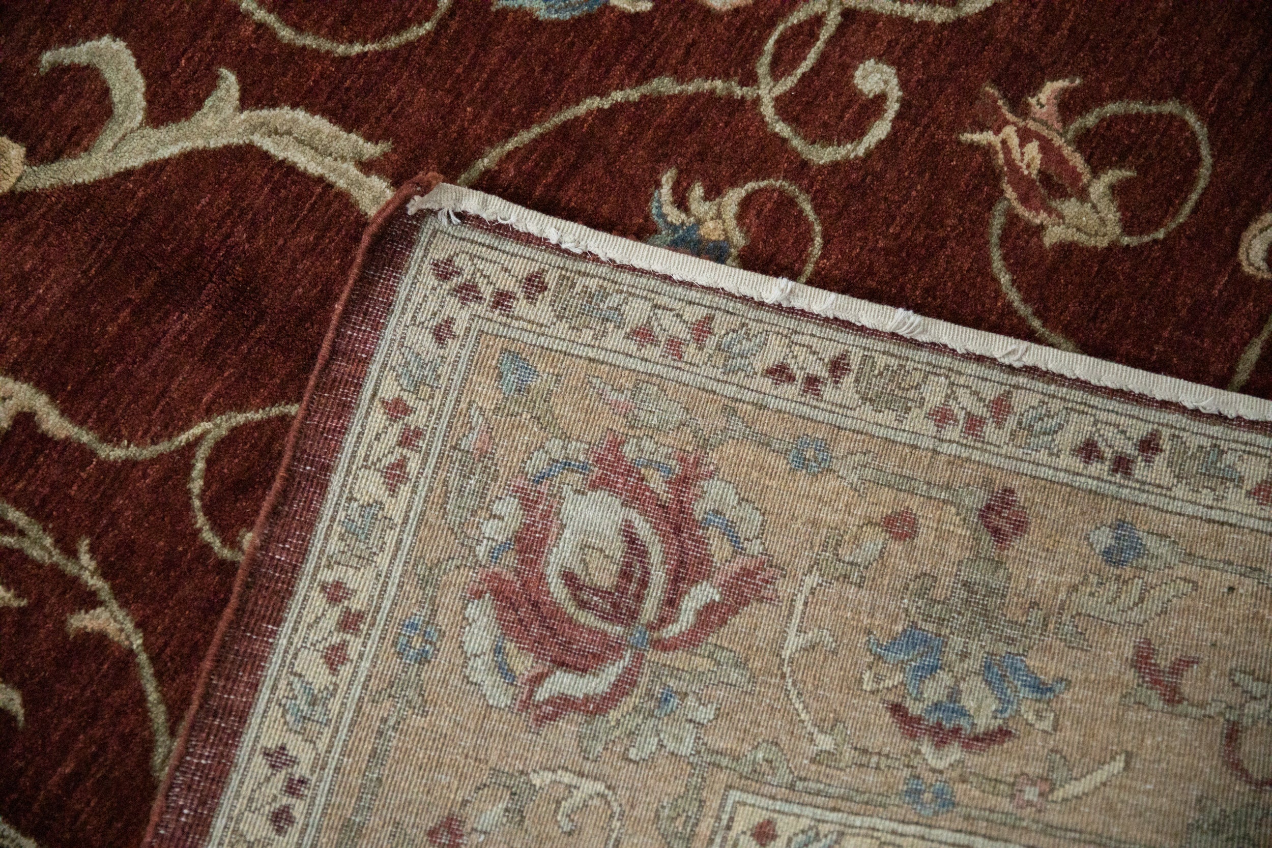8x10 Vintage Armenian Arts And Crafts Design Carpet - Image 8